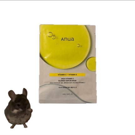 ビタミンC ブレミッシュセラム マスクパック/Anua/シートマスク・パックを使ったクチコミ(1枚目)