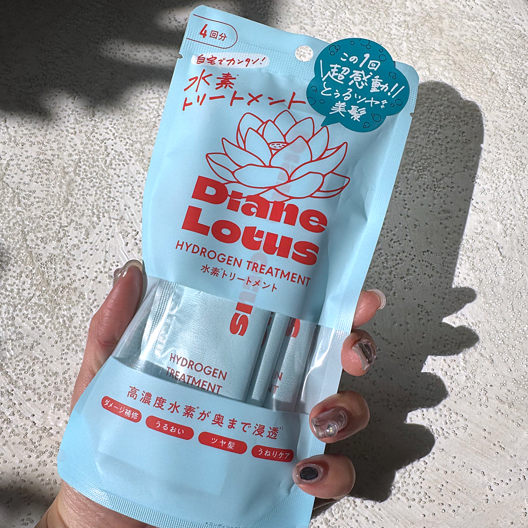 ロータス 水素トリートメント ティー＆シトラスの香り/ダイアン/洗い流すヘアトリートメントを使ったクチコミ（1枚目）