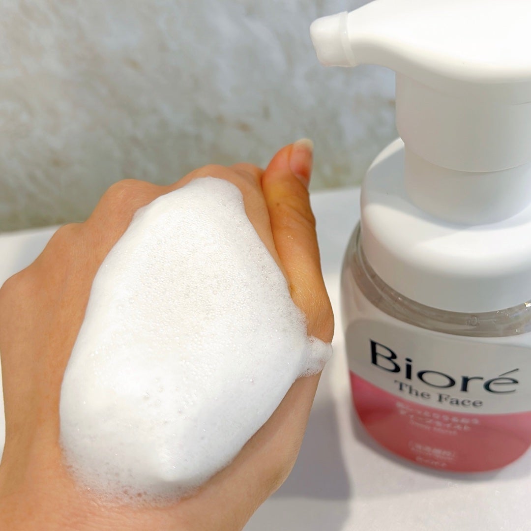 ビオレ ザフェイス 泡洗顔料 ディープモイスト/ビオレ/泡洗顔を使ったクチコミ(4枚目)