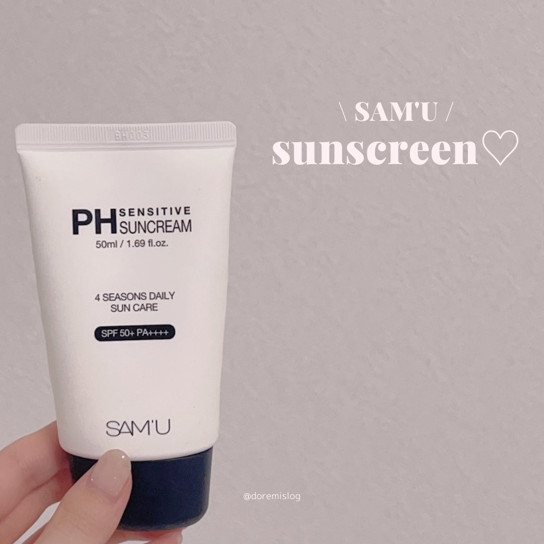 サミュ PHセンシティブサンクリーム/SAM'U/日焼け止めクリームを使ったクチコミ(2枚目)
