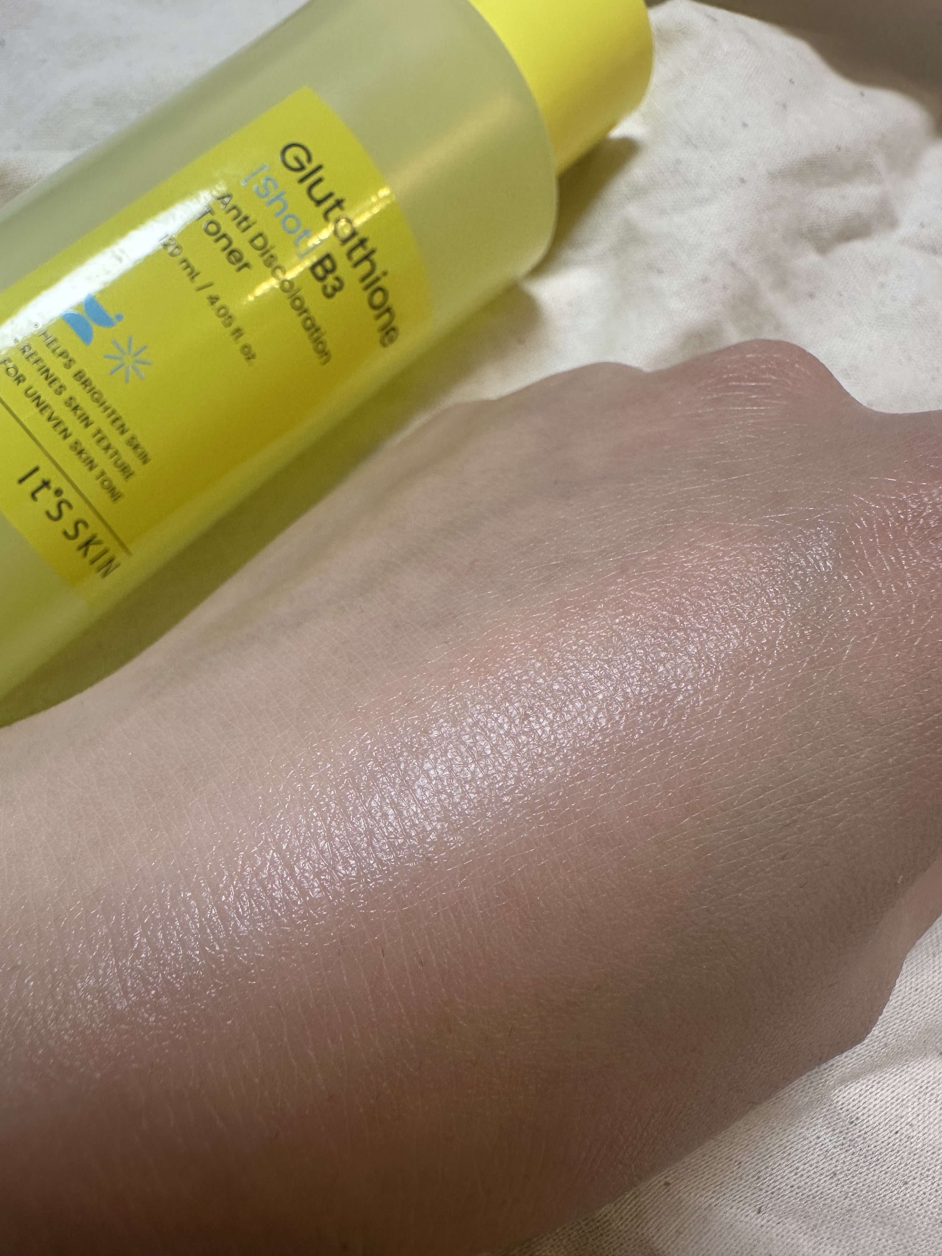 グルタチオンショットB3クリアトーントナー/It's skin/化粧水を使ったクチコミ（1枚目）