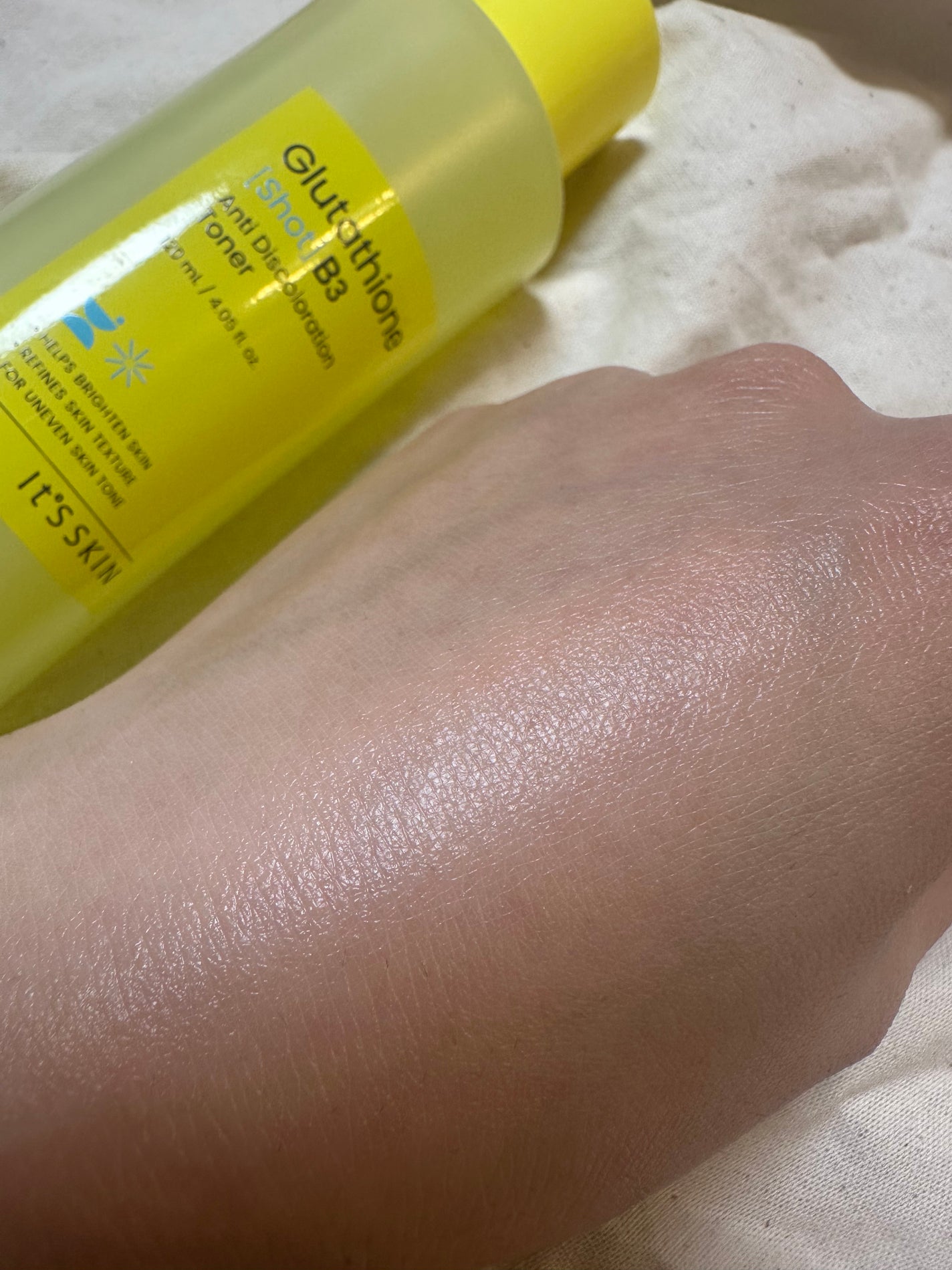 グルタチオンショットB3クリアトーントナー/It's skin/化粧水を使ったクチコミ(1枚目)
