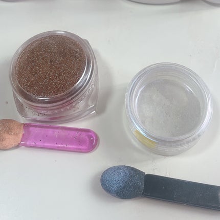 ミラーネイルパウダー/DAISO/ネイル用品を使ったクチコミ(4枚目)