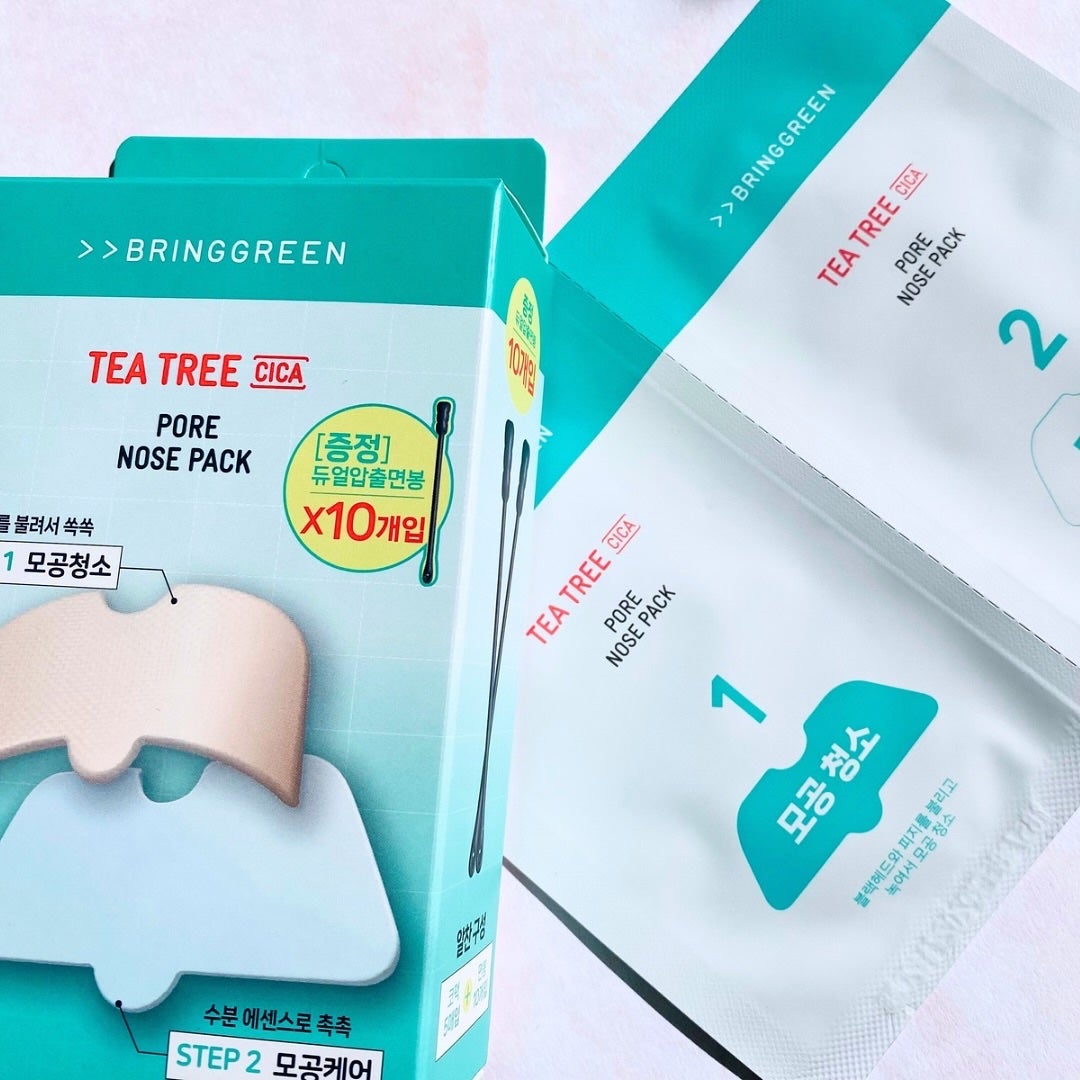 ティーツリーC鼻パック/BRING GREEN/シートマスク・パックを使ったクチコミ(4枚目)