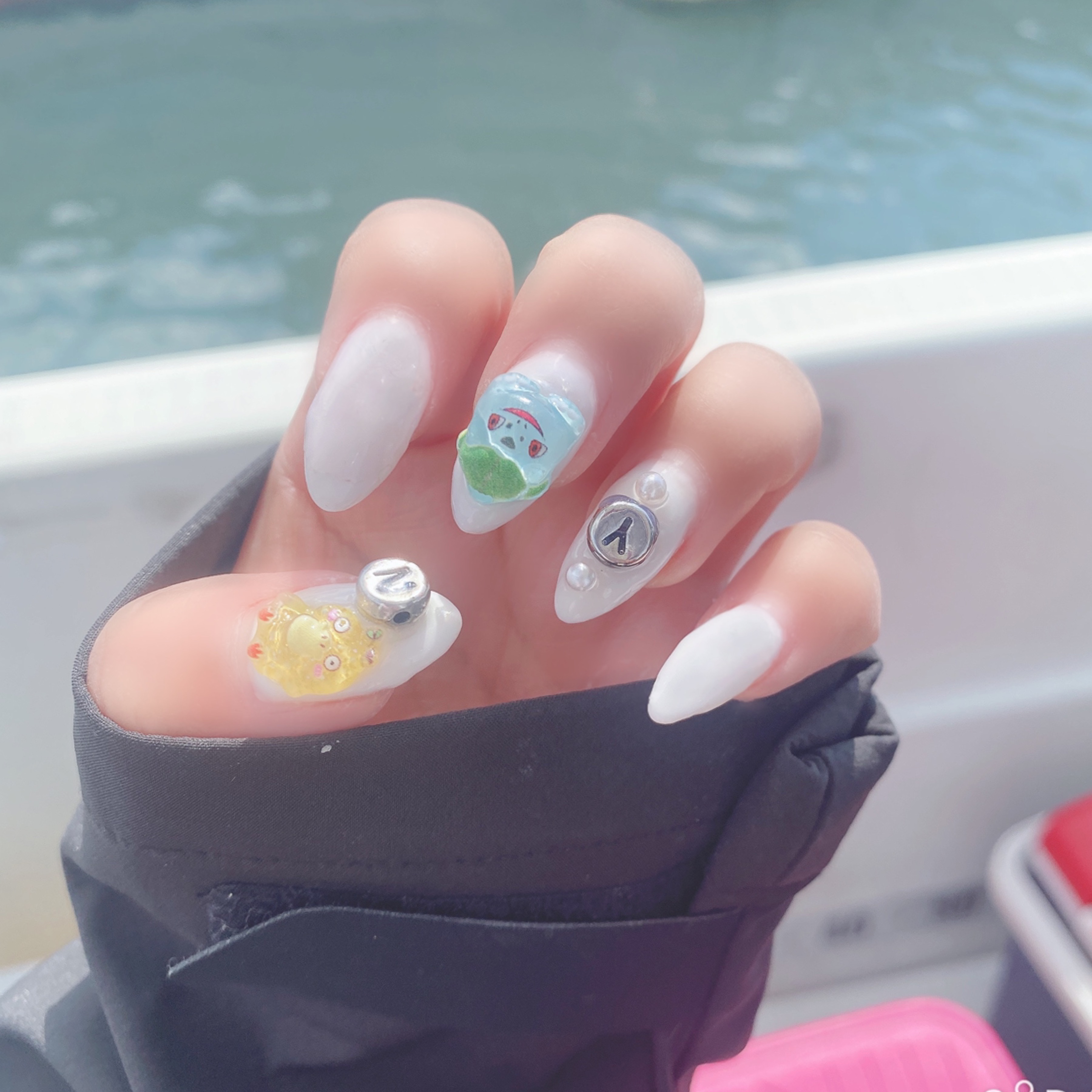 ジェルネイル（ライト対応）/セリア/ジェルネイルを使ったクチコミ（3枚目）