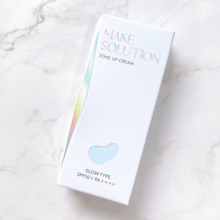 トーンアップクリーム グロウ/メークソリューション/化粧下地を使ったクチコミ(2枚目)