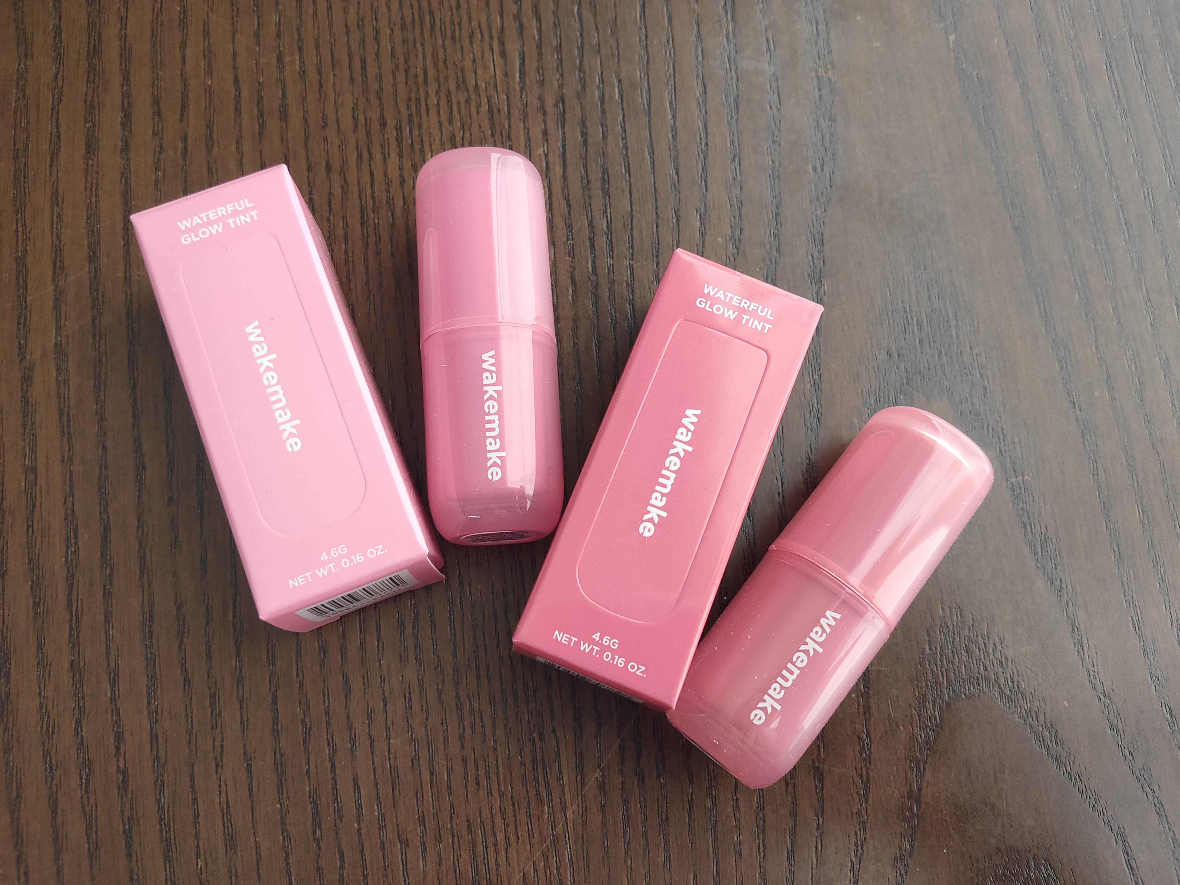 ウォータフルグロウティント/wakemake/リップティントを使ったクチコミ（1枚目）