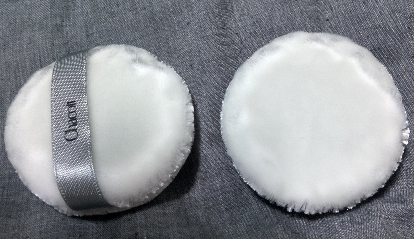 パウダーパフ(2ヶ入)/チャコット・コスメティクス/パフ・スポンジを使ったクチコミ(1枚目)