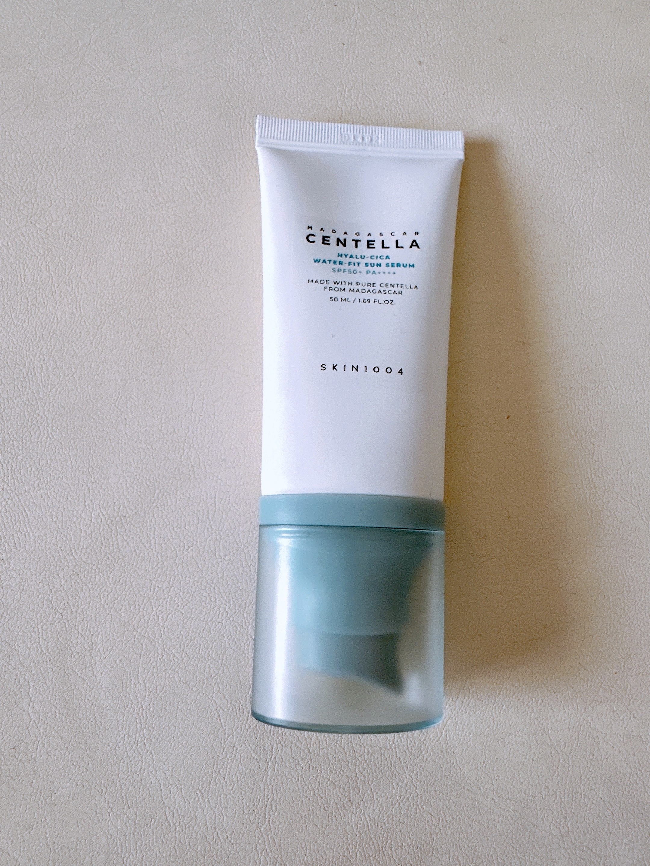 ヒアルーシカ ウォーターフィット サンセラム/SKIN1004/日焼け止めローションを使ったクチコミ（1枚目）