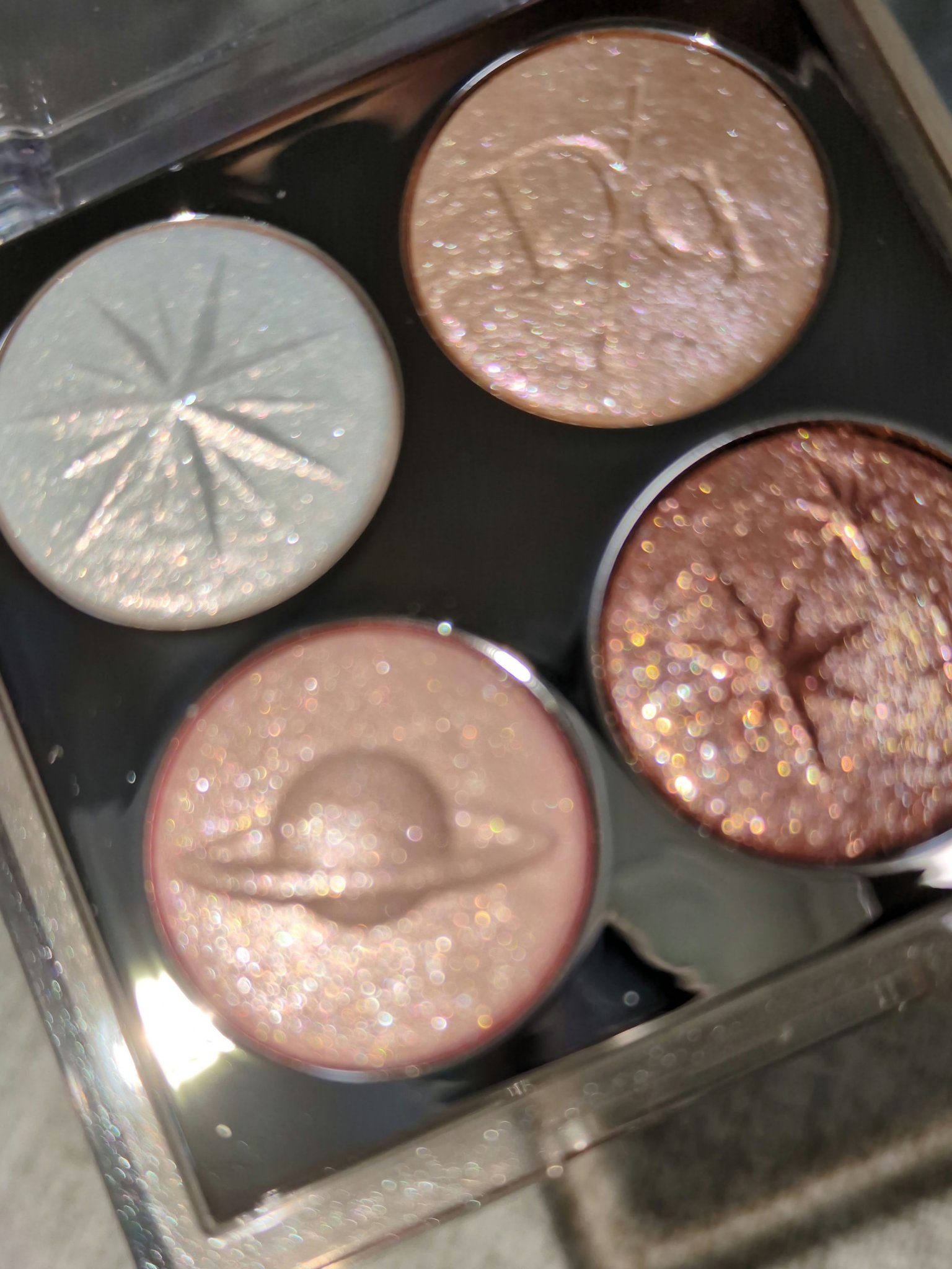 スターリーナイト シャドウパレット/dasique/アイシャドウパレットを使ったクチコミ（2枚目）