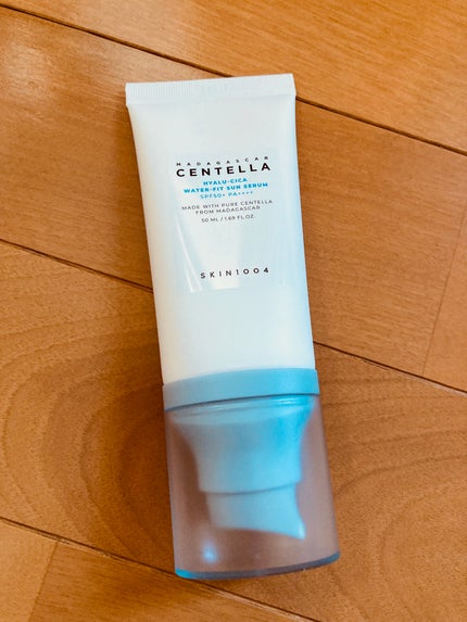 ヒアルーシカ ウォーターフィット サンセラム/SKIN1004/日焼け止めローションを使ったクチコミ(3枚目)