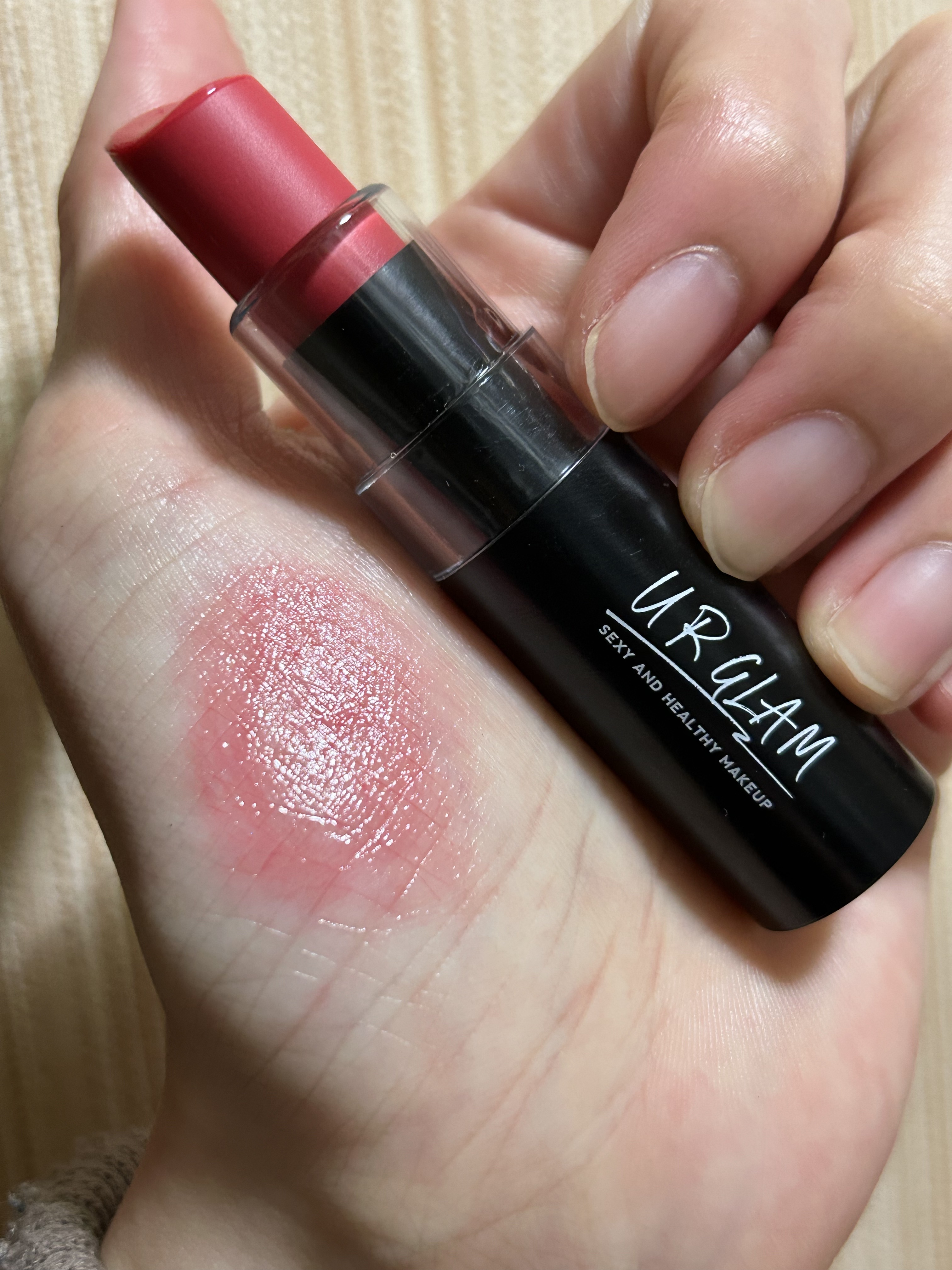 UR GLAM　CREAMY LIPSTICK EX/U R GLAM/口紅を使ったクチコミ（2枚目）