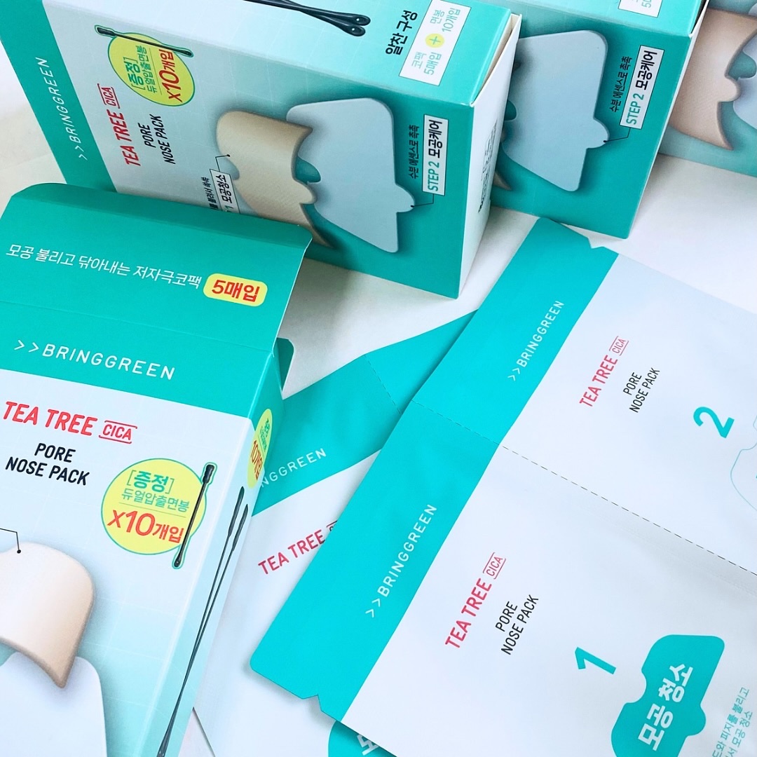 ティーツリーC鼻パック/BRING GREEN/シートマスク・パックを使ったクチコミ（1枚目）