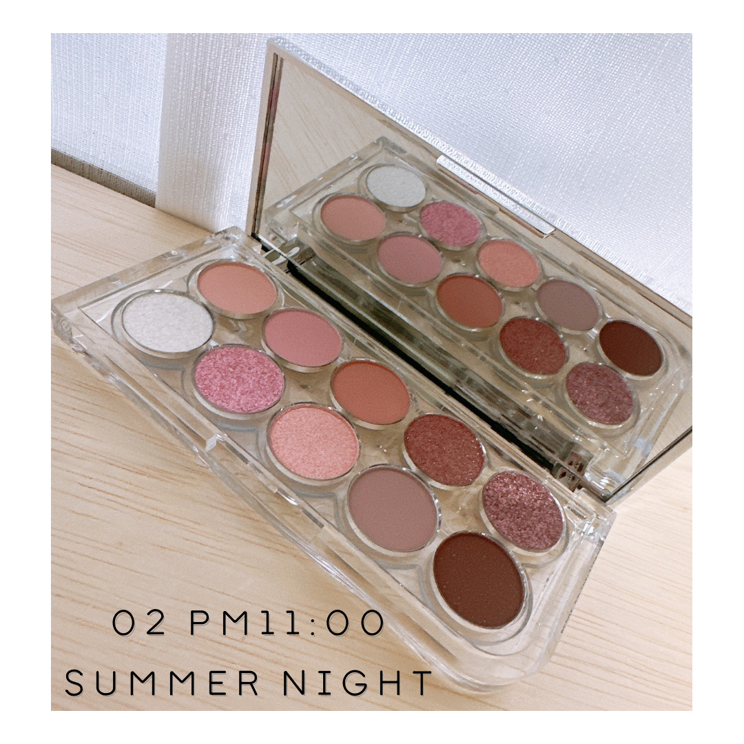 ライトオンアイズシャドウパレット/ルミル/アイシャドウパレットを使ったクチコミ（2枚目）