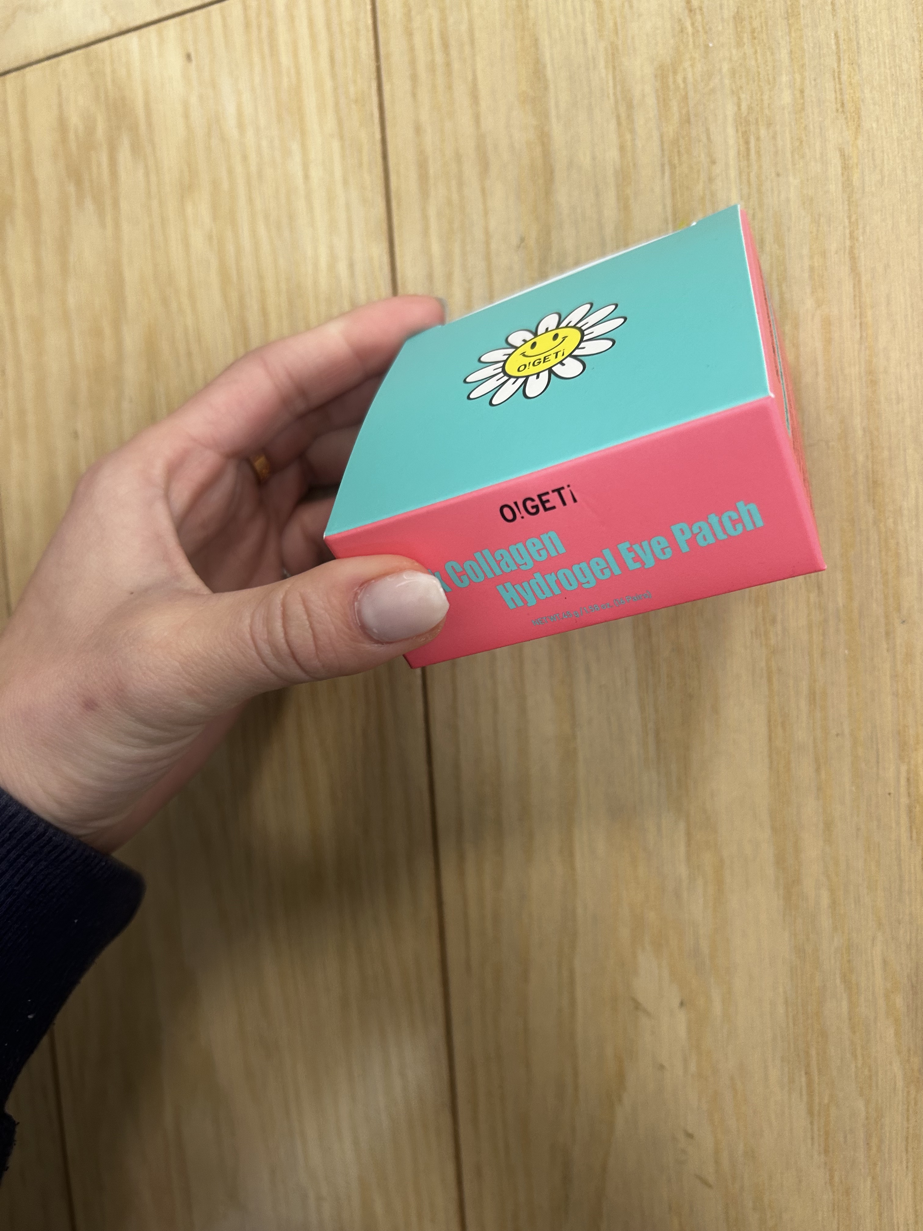 ピンクコラーゲンハイドロゲルアイパッチ/O!GET!/アイケア・アイクリームを使ったクチコミ（1枚目）