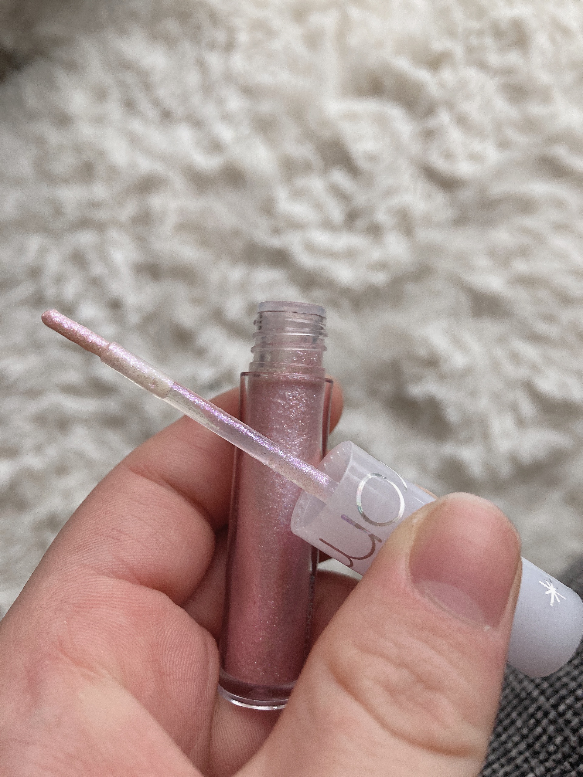 リキッド グリッター シャドウ/rom&nd/グリッターを使ったクチコミ（2枚目）