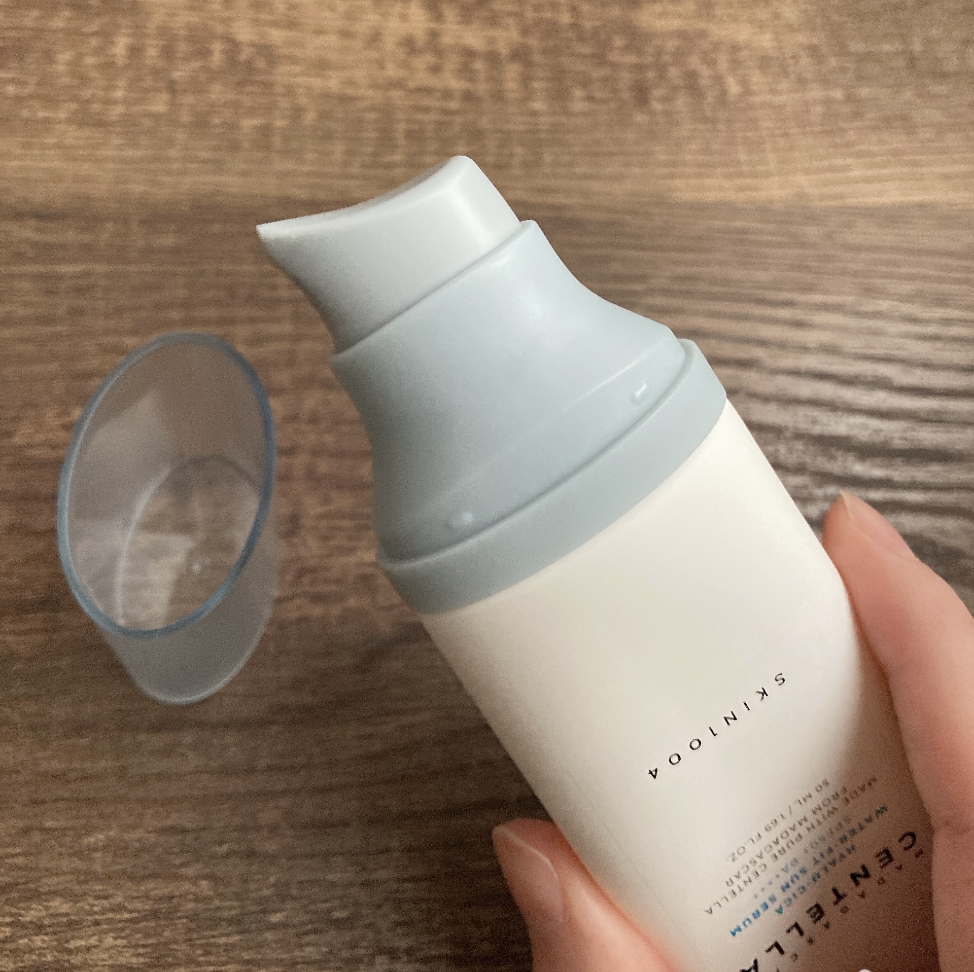 ヒアルーシカ ウォーターフィット サンセラム/SKIN1004/日焼け止めローションを使ったクチコミ（2枚目）