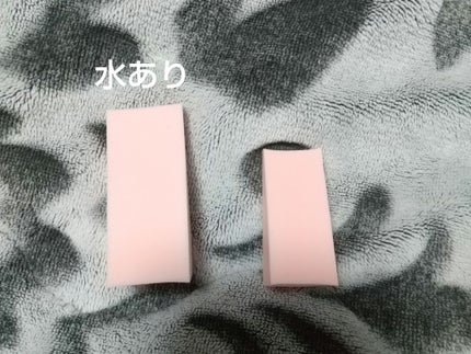 メイクアップスポンジ(バリューパック ウェッジ型 30個)/DAISO/パフ・スポンジを使ったクチコミ(3枚目)