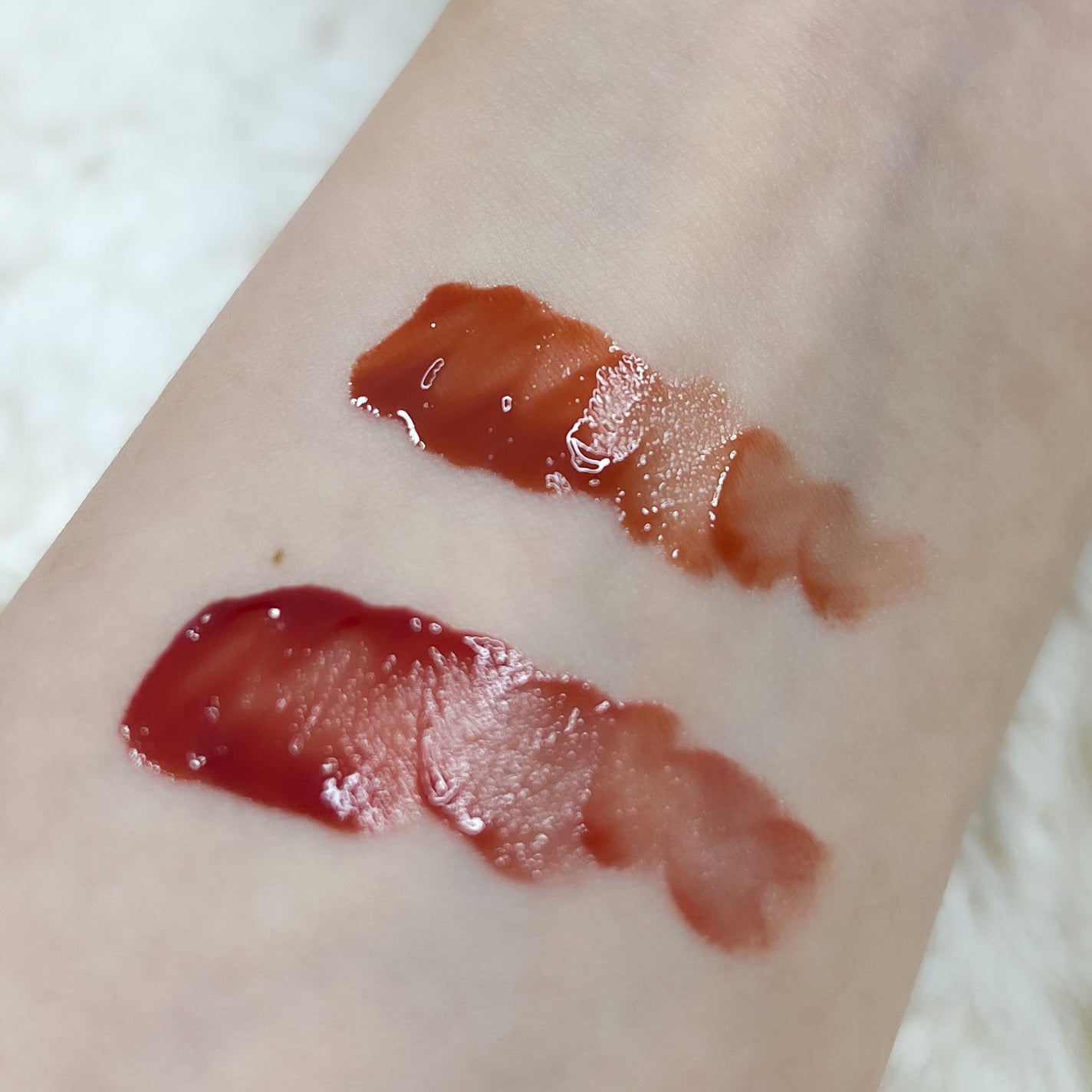 ウォータフルグロウティント/wakemake/リップティントを使ったクチコミ(4枚目)