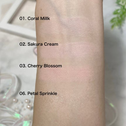 ブルーミングシングルシャドウ/dasique/単色アイシャドウを使ったクチコミ(4枚目)