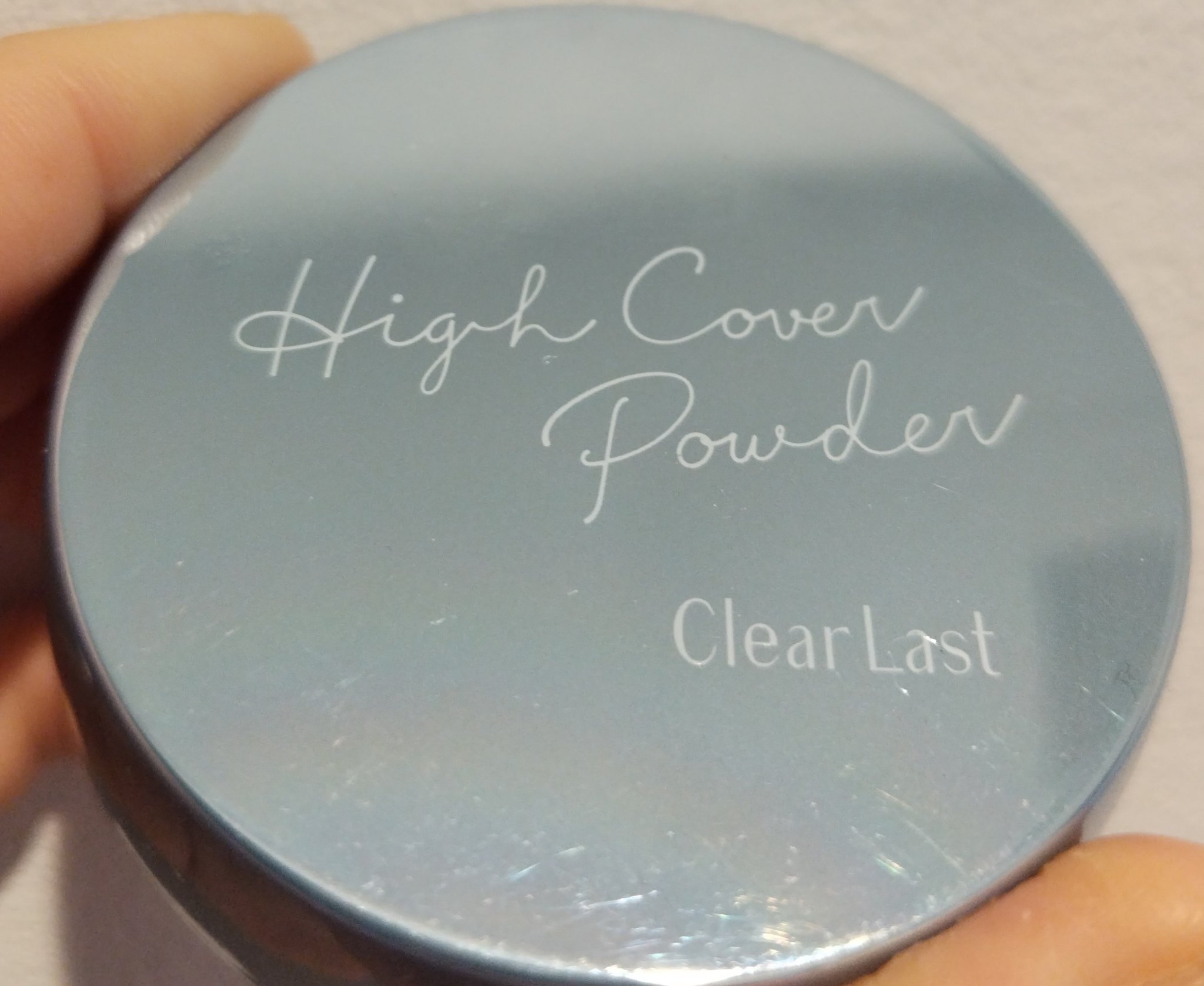 フェイスパウダー ハイカバー N キラ肌オークル/クリアラスト/プレストパウダーを使ったクチコミ（1枚目）