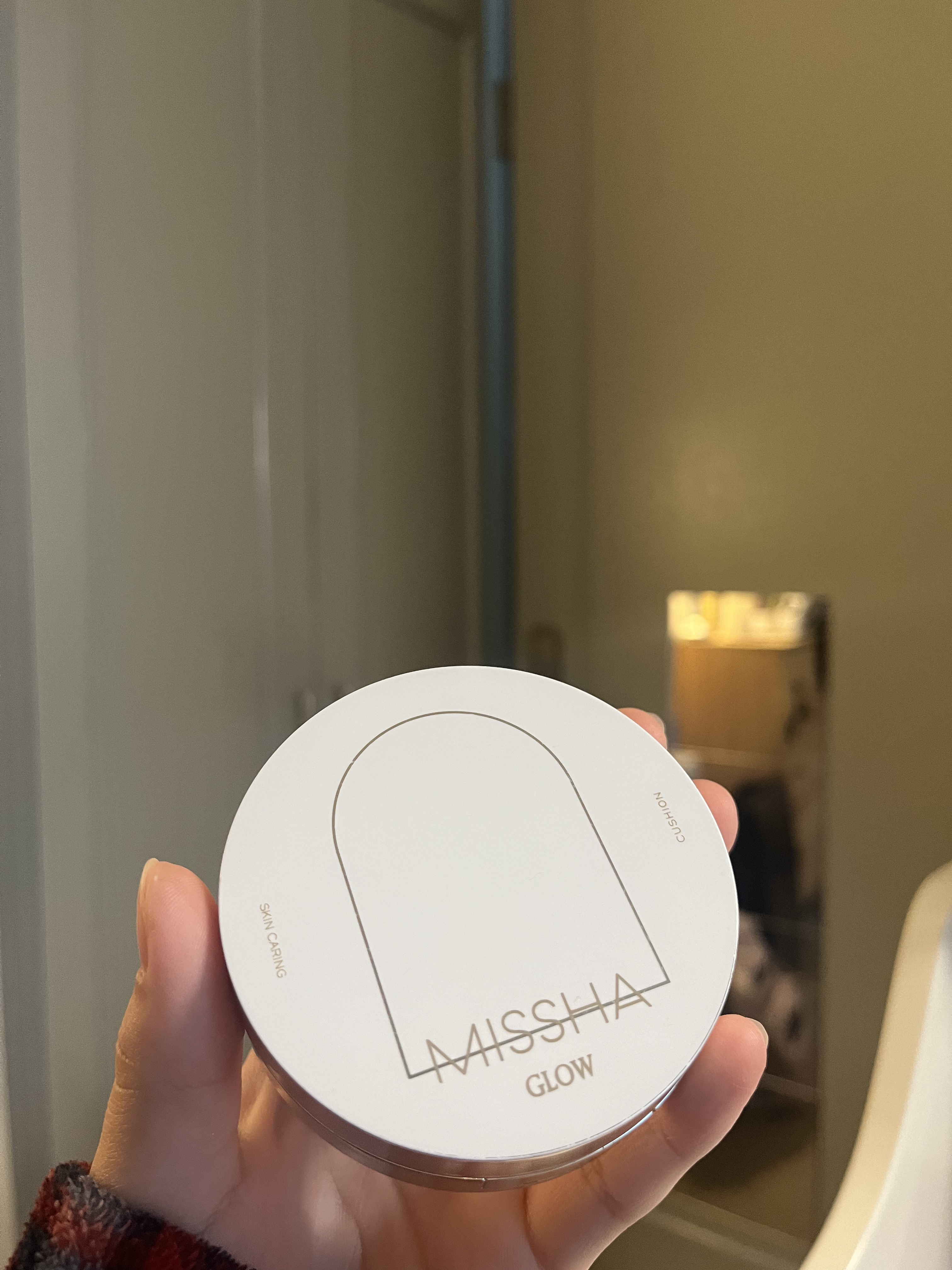 グロウ クッション ライト ＜ライトタイプ＞/MISSHA/クッションファンデーションを使ったクチコミ（1枚目）