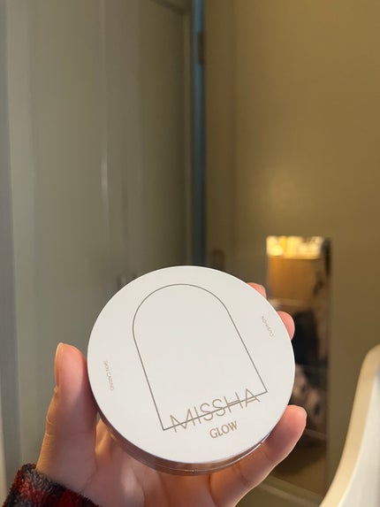 グロウ クッション ライト <ライトタイプ>/MISSHA/クッションファンデーションを使ったクチコミ(1枚目)