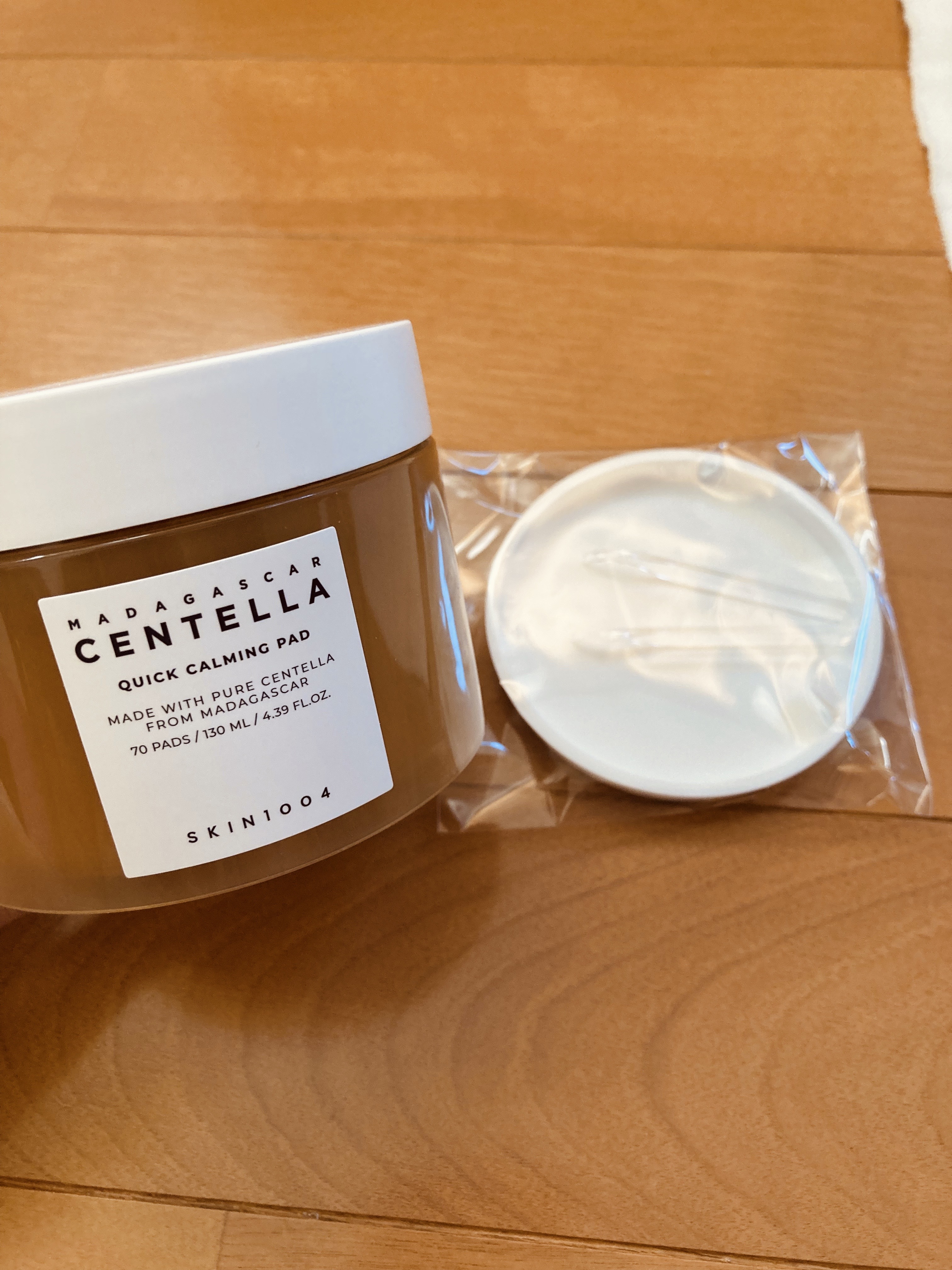 センテラ クイックカーミングパッド/SKIN1004/トナーパッドを使ったクチコミ（1枚目）