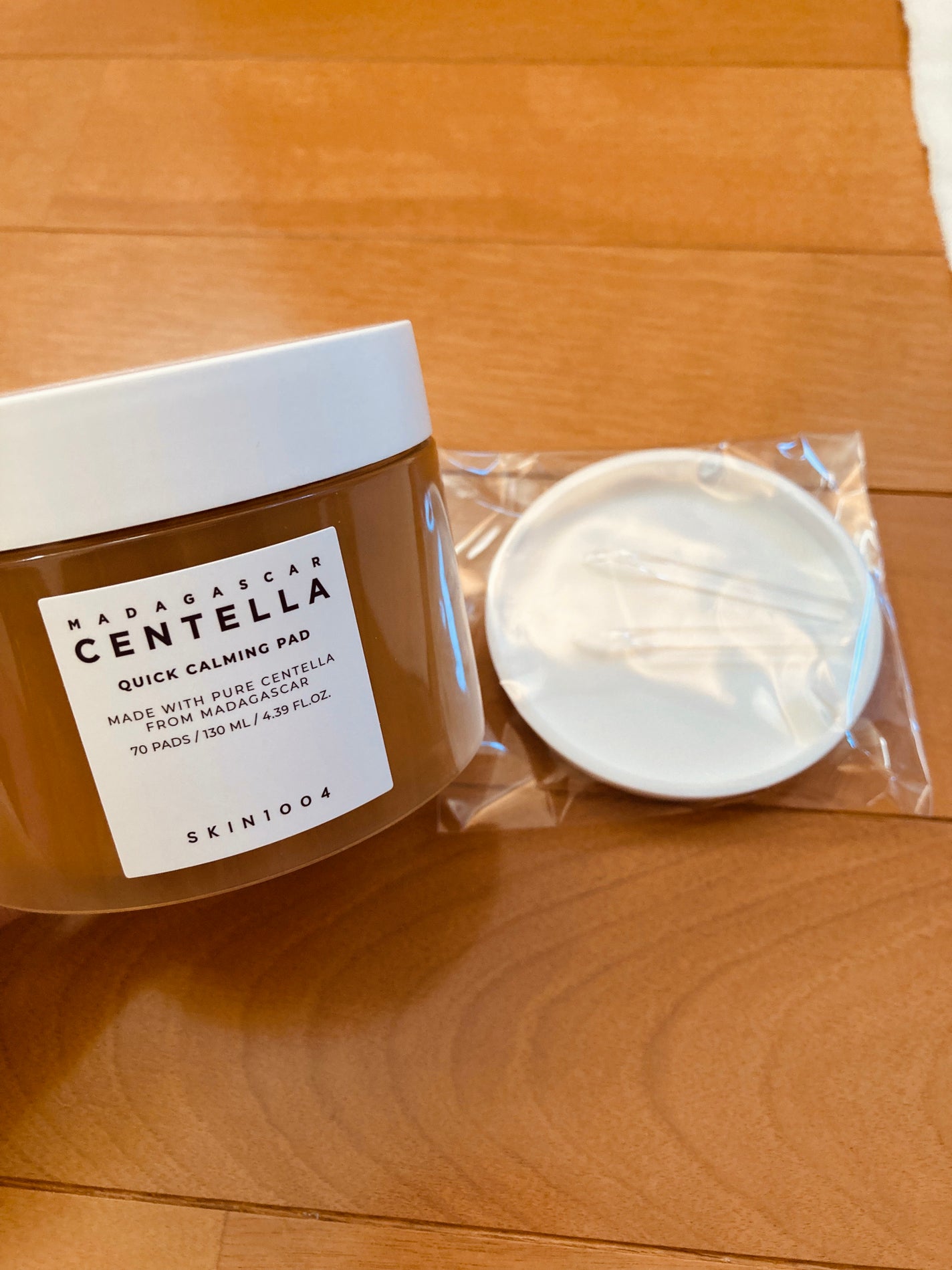 センテラ クイックカーミングパッド/SKIN1004/トナーパッドを使ったクチコミ(1枚目)