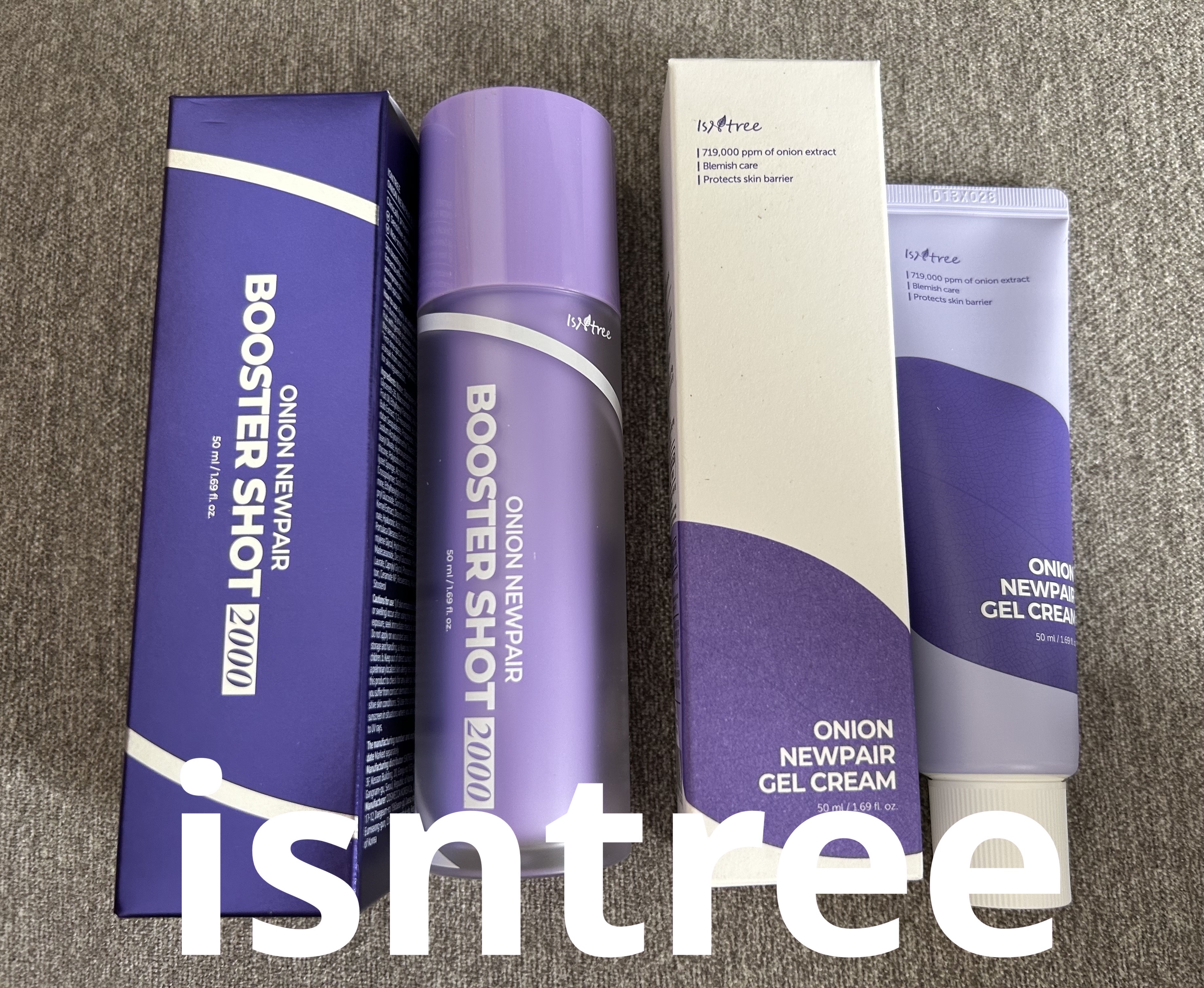 オニオン ニューペア ゲルクリーム/Isntree/フェイスクリームを使ったクチコミ（1枚目）