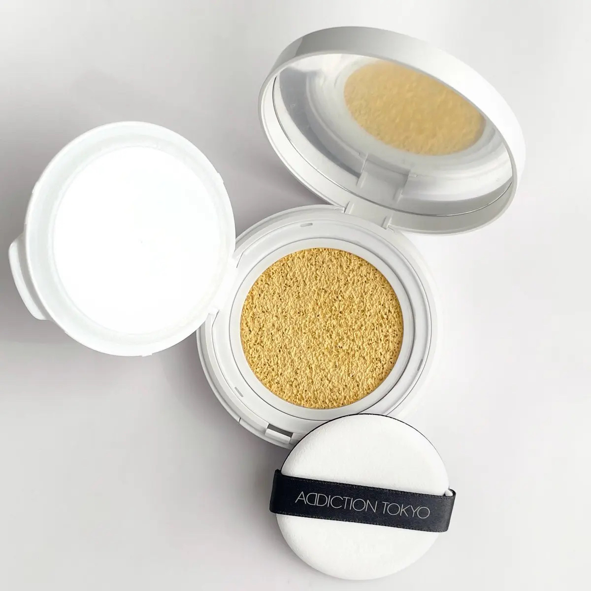 アディクション スキンケアUV タッチアップ クッション 102 Milky Yellow(限定色)/ADDICTION/クッションファンデーションを使ったクチコミ（1枚目）