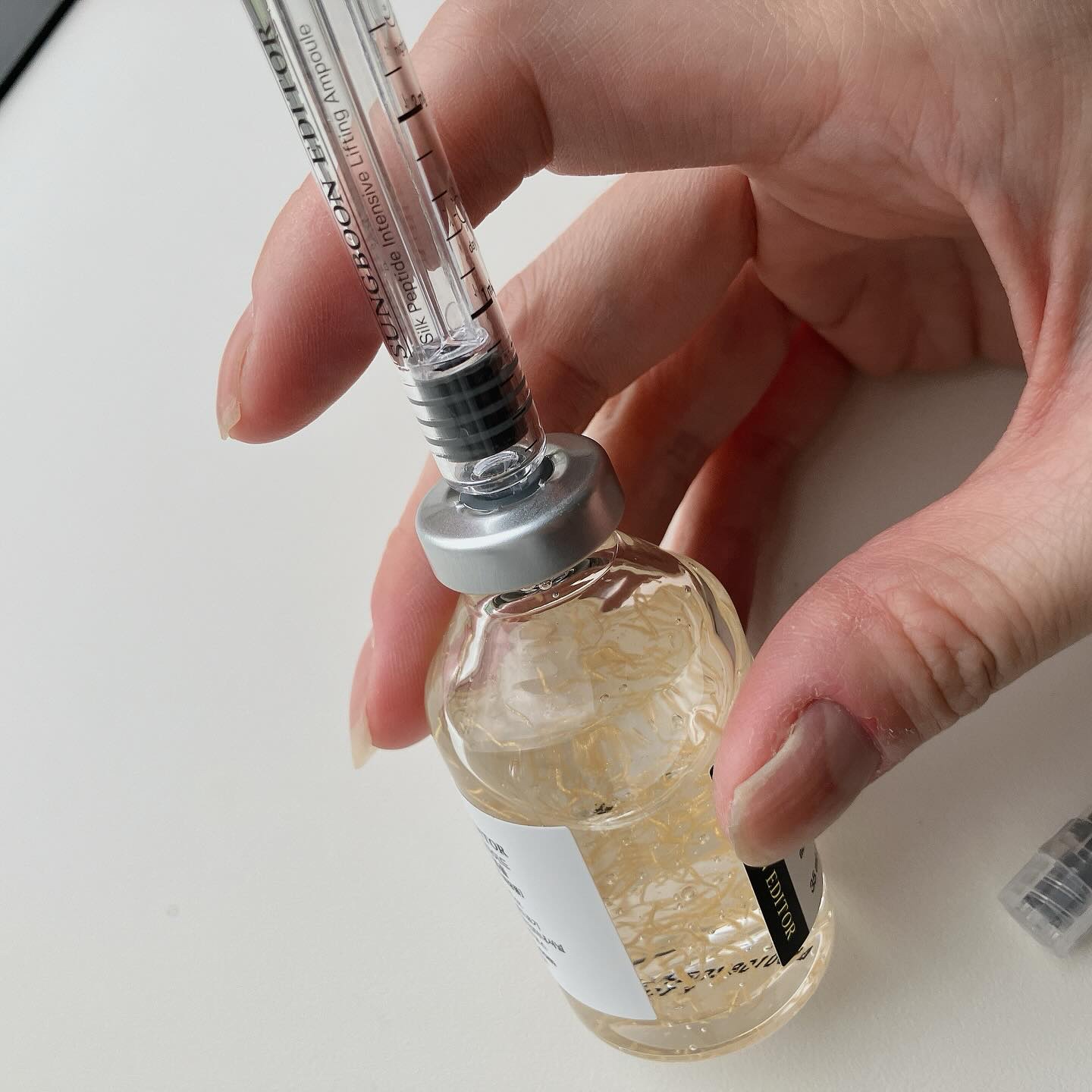 シルクペプチドインテンシブリフティングアンプル/SUNGBOON EDITOR（成分エディター）/美容液を使ったクチコミ（2枚目）