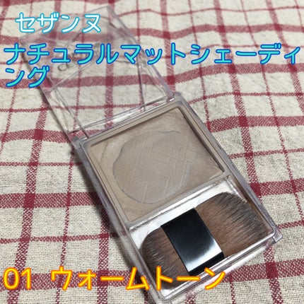 ナチュラルマットシェーディング/CEZANNE/シェーディングを使ったクチコミ(6枚目)