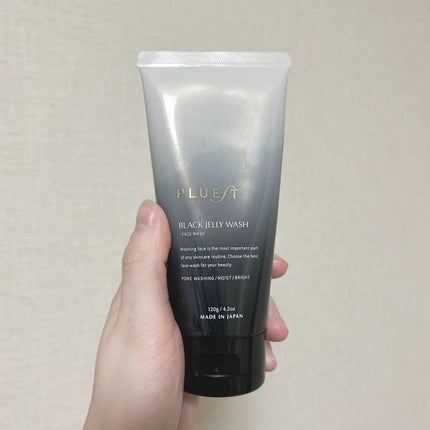 BLACK JELLY WASH(ブラックジェリーウォッシュ)/PLUEST/その他洗顔料を使ったクチコミ(1枚目)