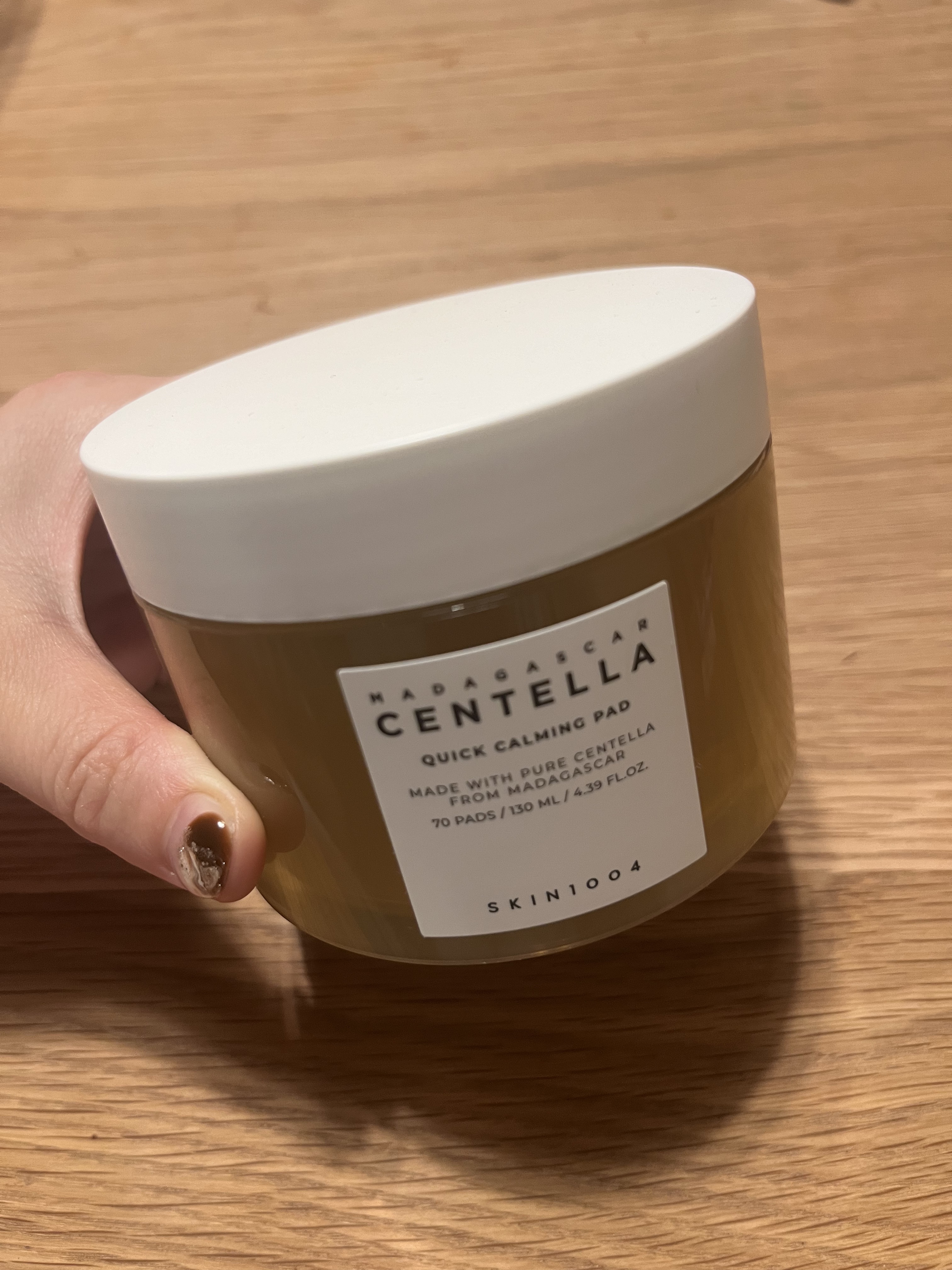 センテラ クイックカーミングパッド/SKIN1004/トナーパッドを使ったクチコミ（1枚目）