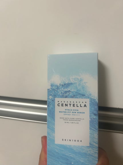 ヒアルーシカ ウォーターフィット サンセラム/SKIN1004/日焼け止めローションを使ったクチコミ(1枚目)