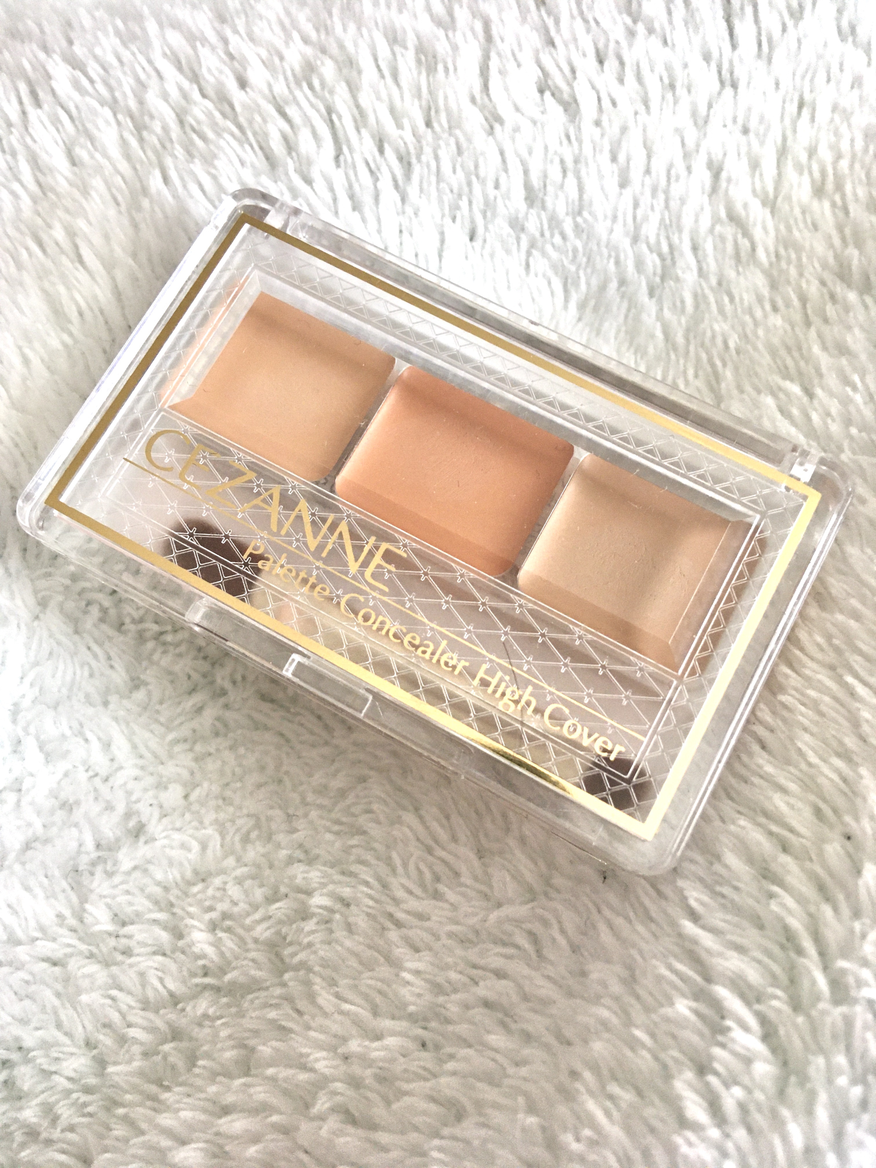 パレットコンシーラー ハイカバー/CEZANNE/パレットコンシーラーを使ったクチコミ（1枚目）