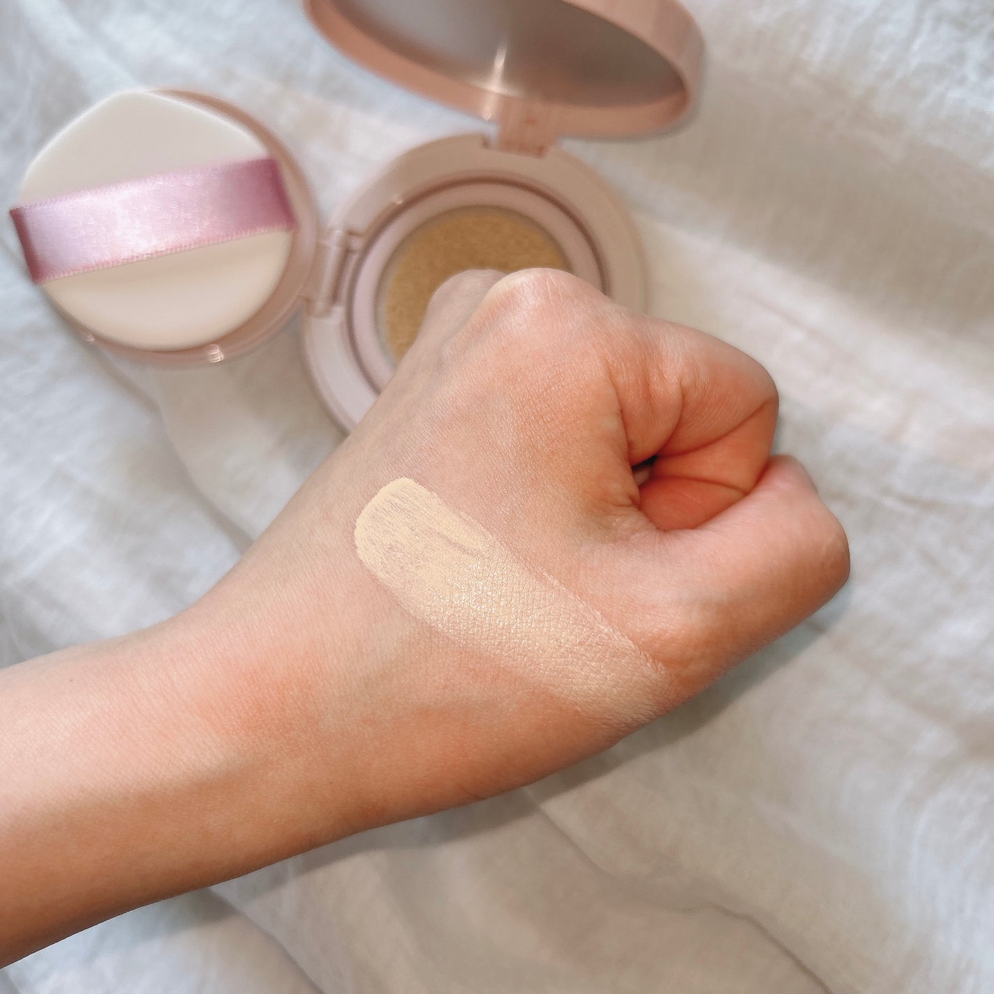 キス クッションパンチ/KiSS/クッションファンデーションを使ったクチコミ(5枚目)