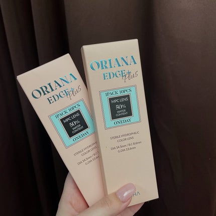 ORIANA EDGE+1DAY/蜜のレンズ/ワンデー(1DAY)カラコンを使ったクチコミ(7枚目)