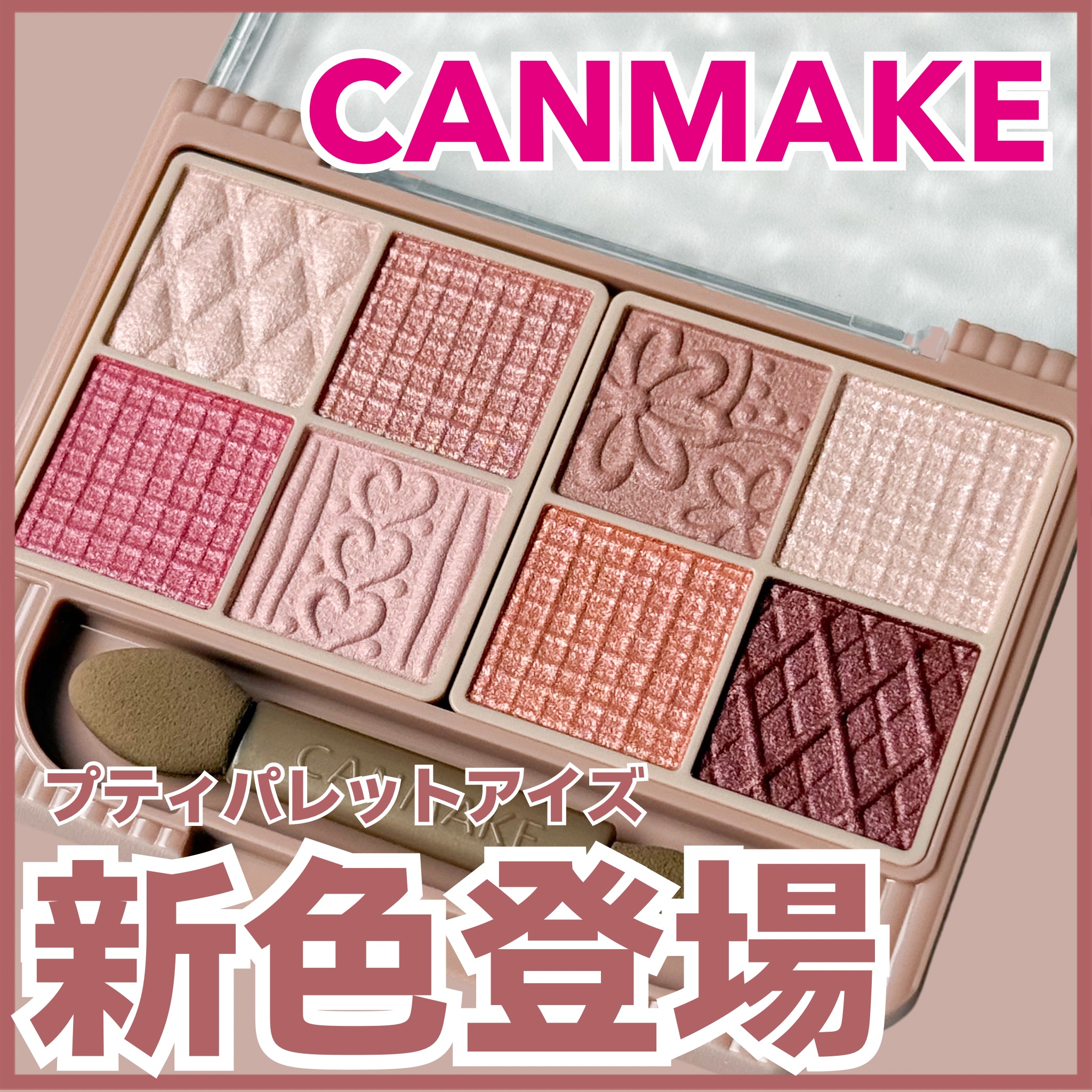 プティパレットアイズ/キャンメイク/パウダーアイシャドウを使ったクチコミ（1枚目）