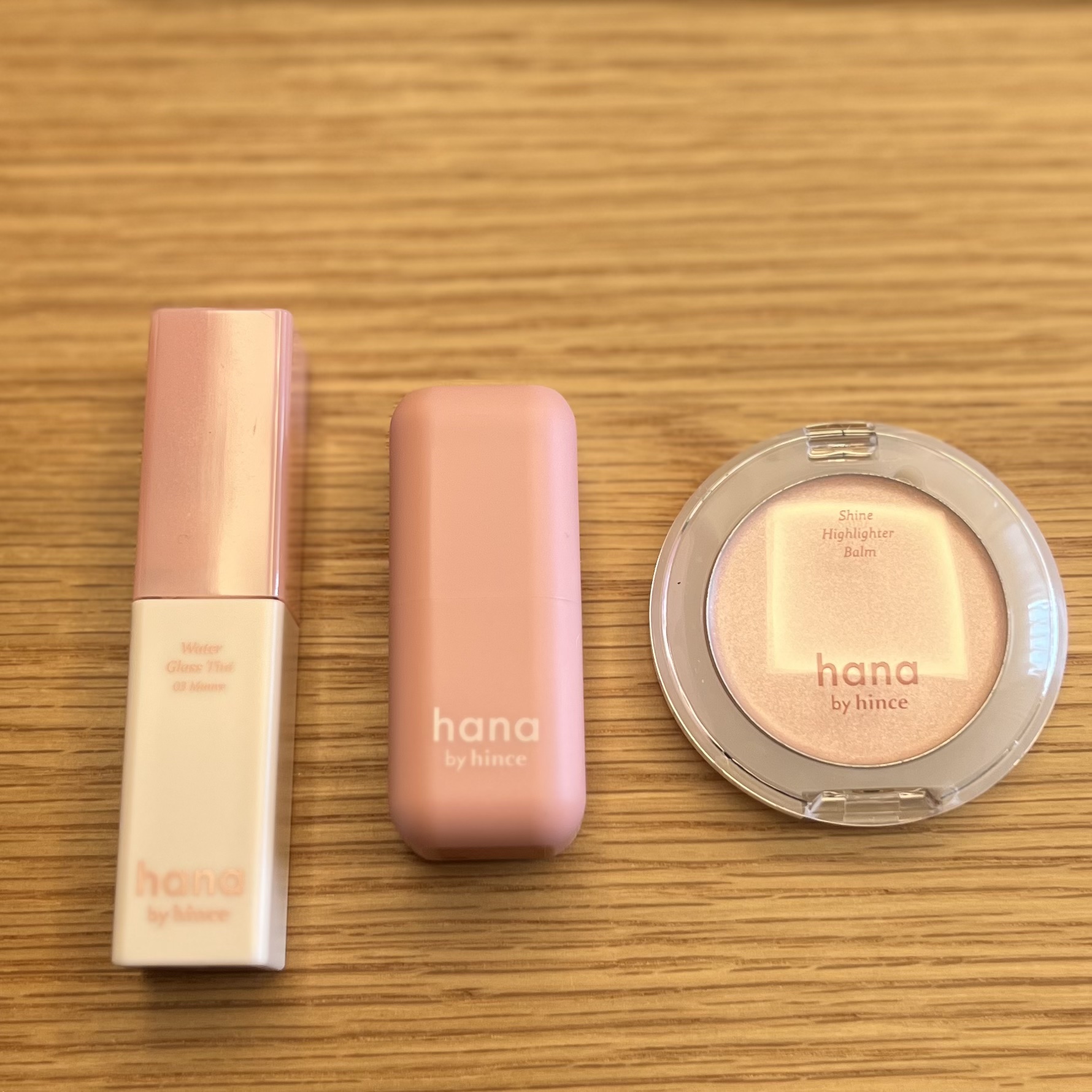 シャインハイライターバーム/hana by hince/クリームハイライトを使ったクチコミ（1枚目）