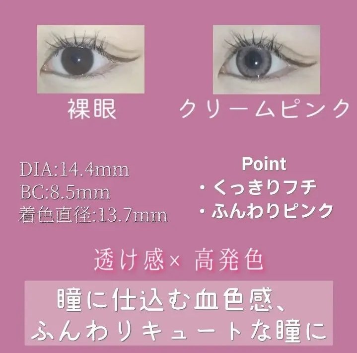 Angelcolor Bambi Series 1day /AngelColor/ワンデー（１DAY）カラコンを使ったクチコミ（2枚目）