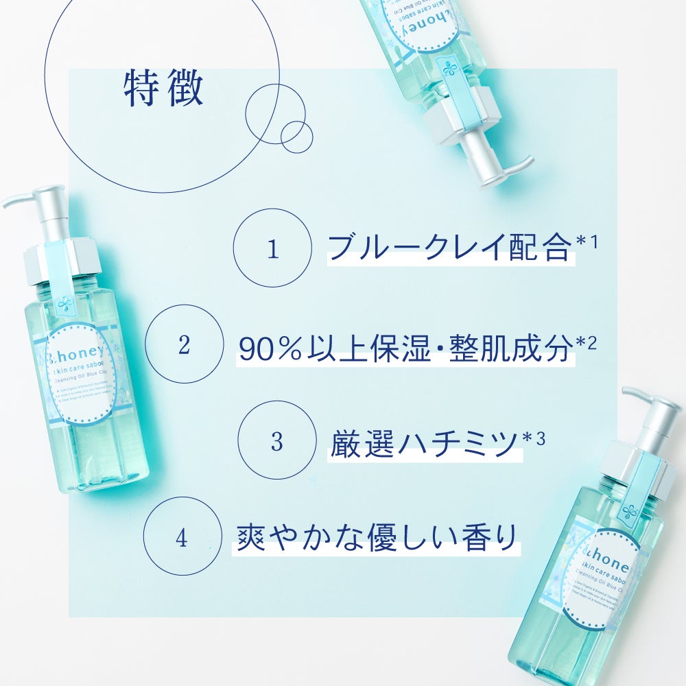 クレンジングのコツを教えて!&honeyの新作と【黒ずみ毛穴さっぱりの洗顔術】の画像