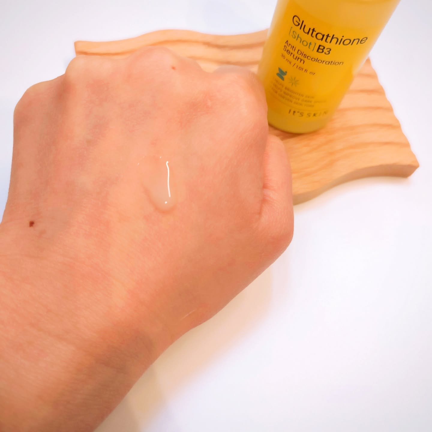 グルタチオンショットB3シミ跡セラム/It's skin/美容液を使ったクチコミ（3枚目）