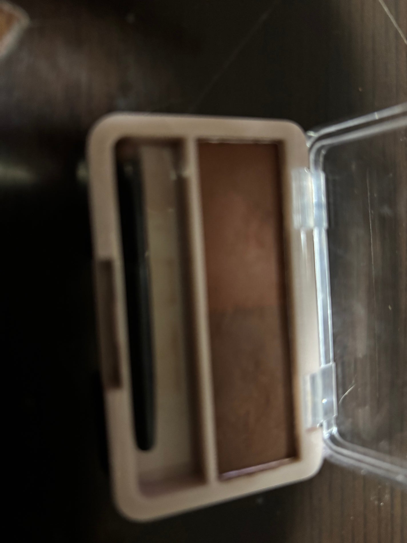 &. パレット眉パウダー/DAISO/パウダーアイブロウを使ったクチコミ(2枚目)