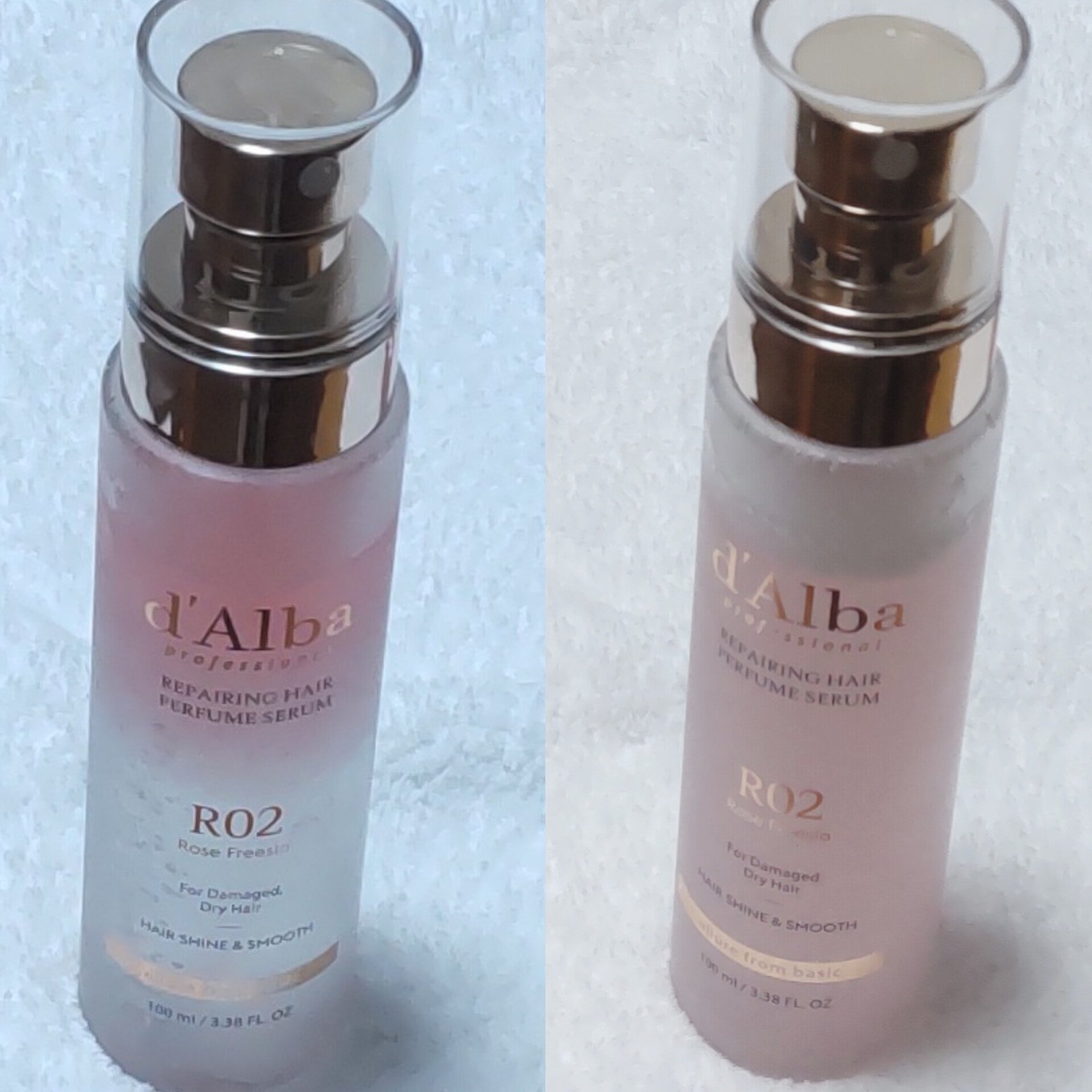 プロフェッショナルリペアリングヘアパヒュームセラム/ダルバ/ヘアミストを使ったクチコミ（2枚目）