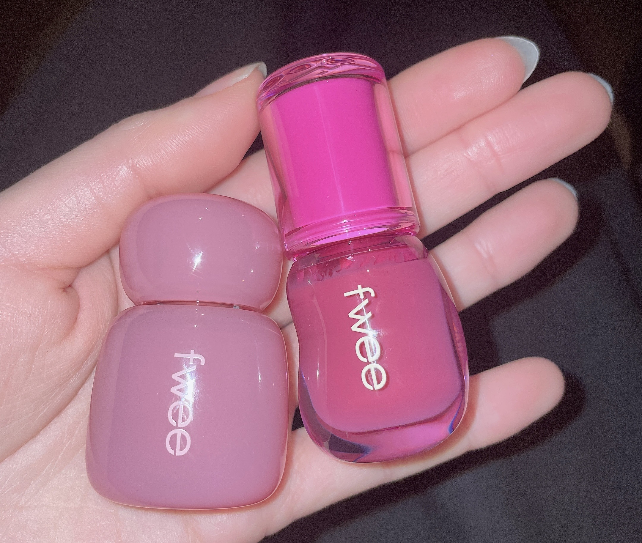 フィー 3Dボリューミンググロス/fwee/リップグロスを使ったクチコミ（2枚目）