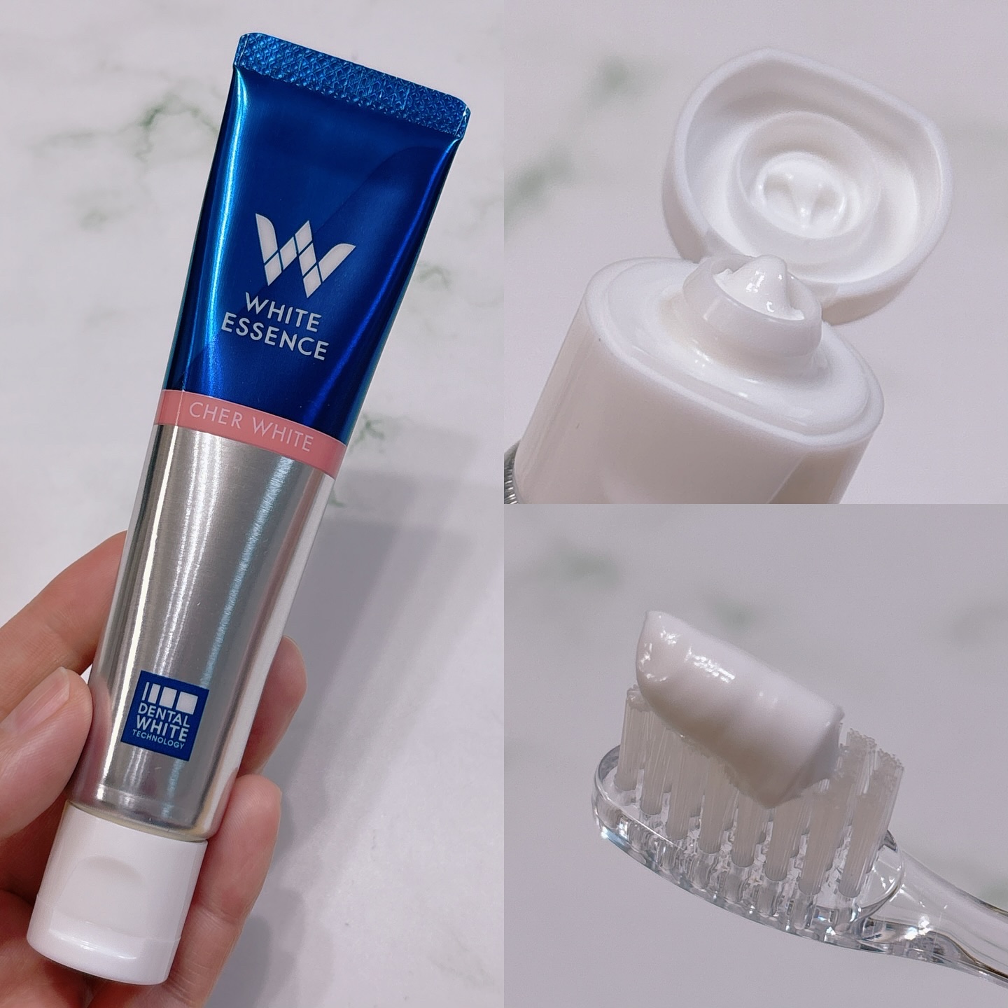 シェールホワイト/ホワイトエッセンス/歯磨き粉を使ったクチコミ（2枚目）