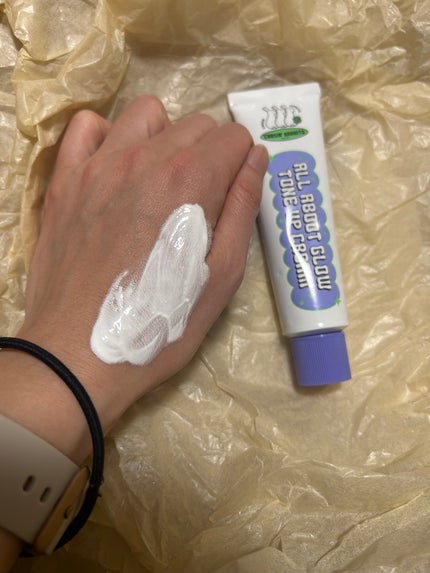 オールアバウトグロウトーンアップクリーム/CHASIN'RABBITS/化粧下地を使ったクチコミ(4枚目)