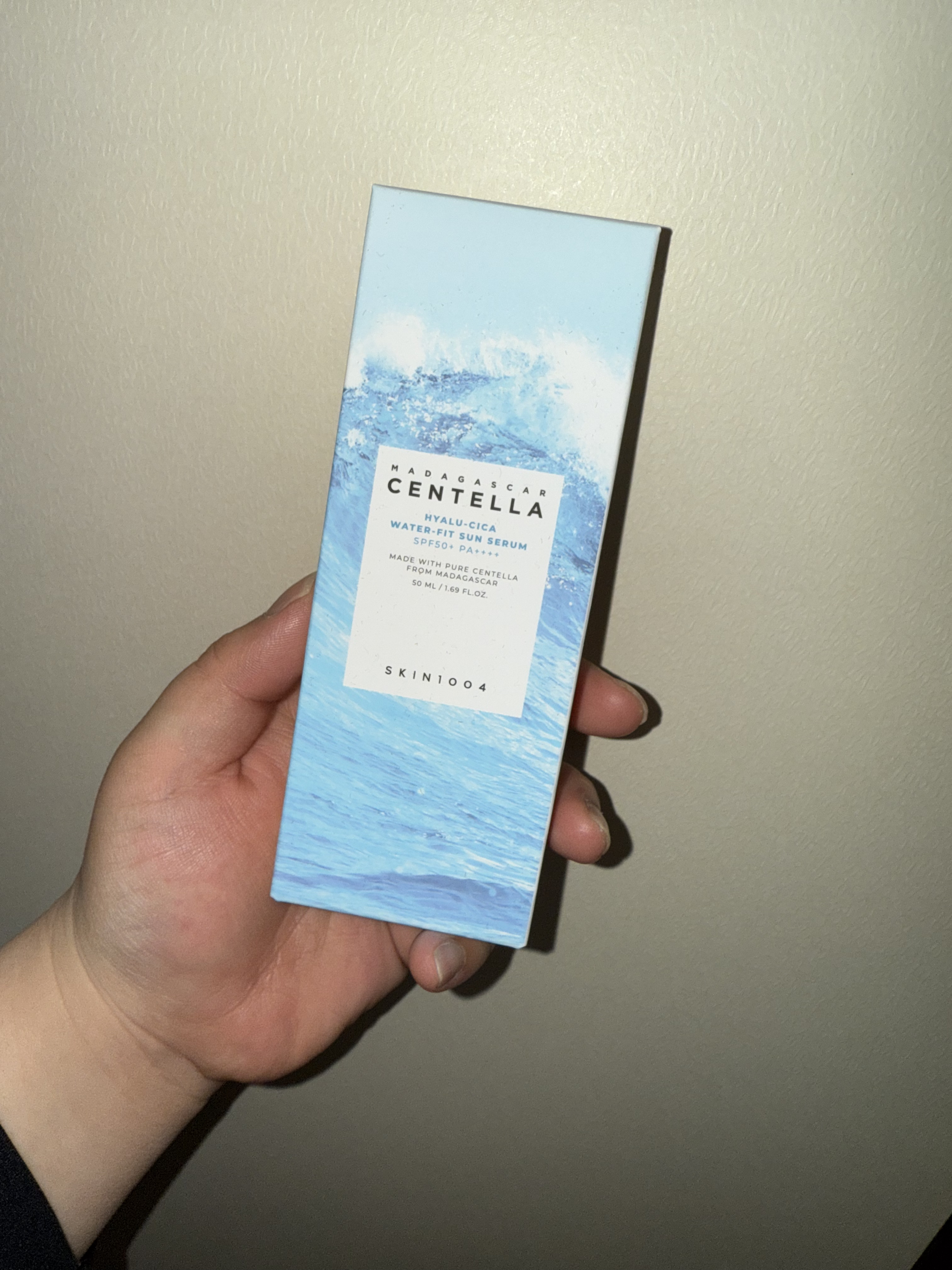 ヒアルーシカ ウォーターフィット サンセラム/SKIN1004/日焼け止めローションを使ったクチコミ（1枚目）